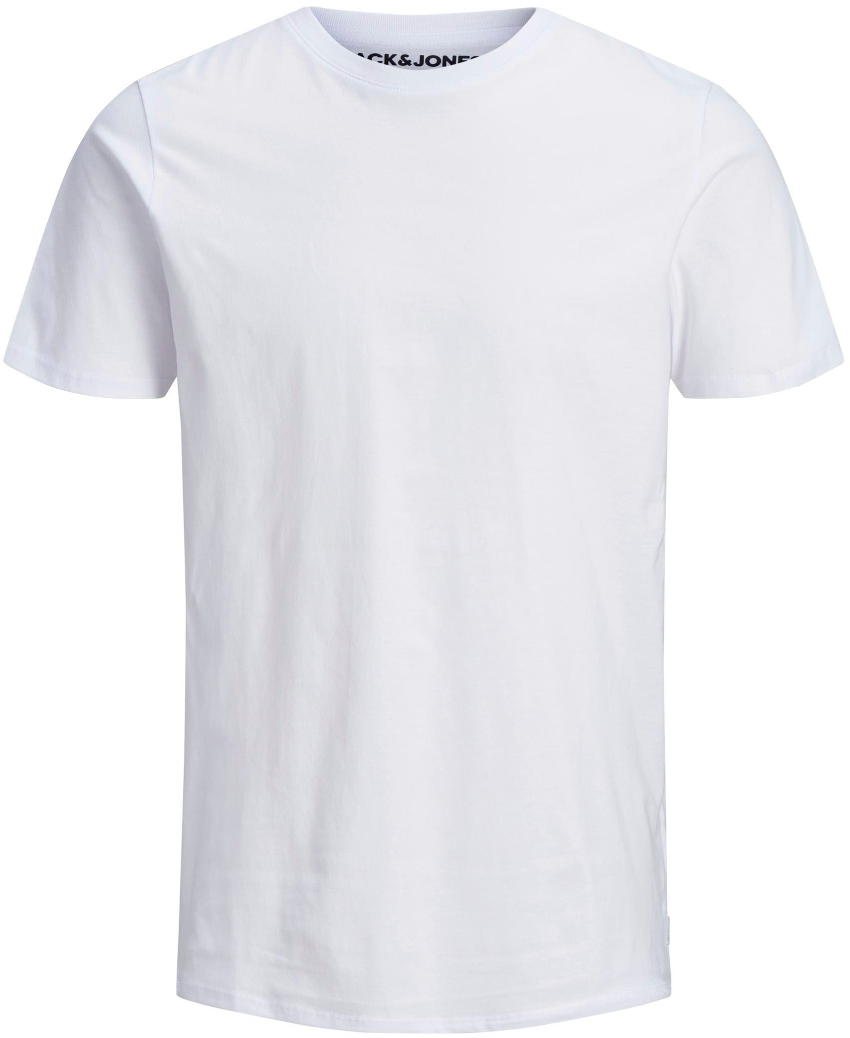 Jack & Jones T-Shirt »ORGANIC BASIC TEE«, (Packung, 5 tlg., 5er-Pack)