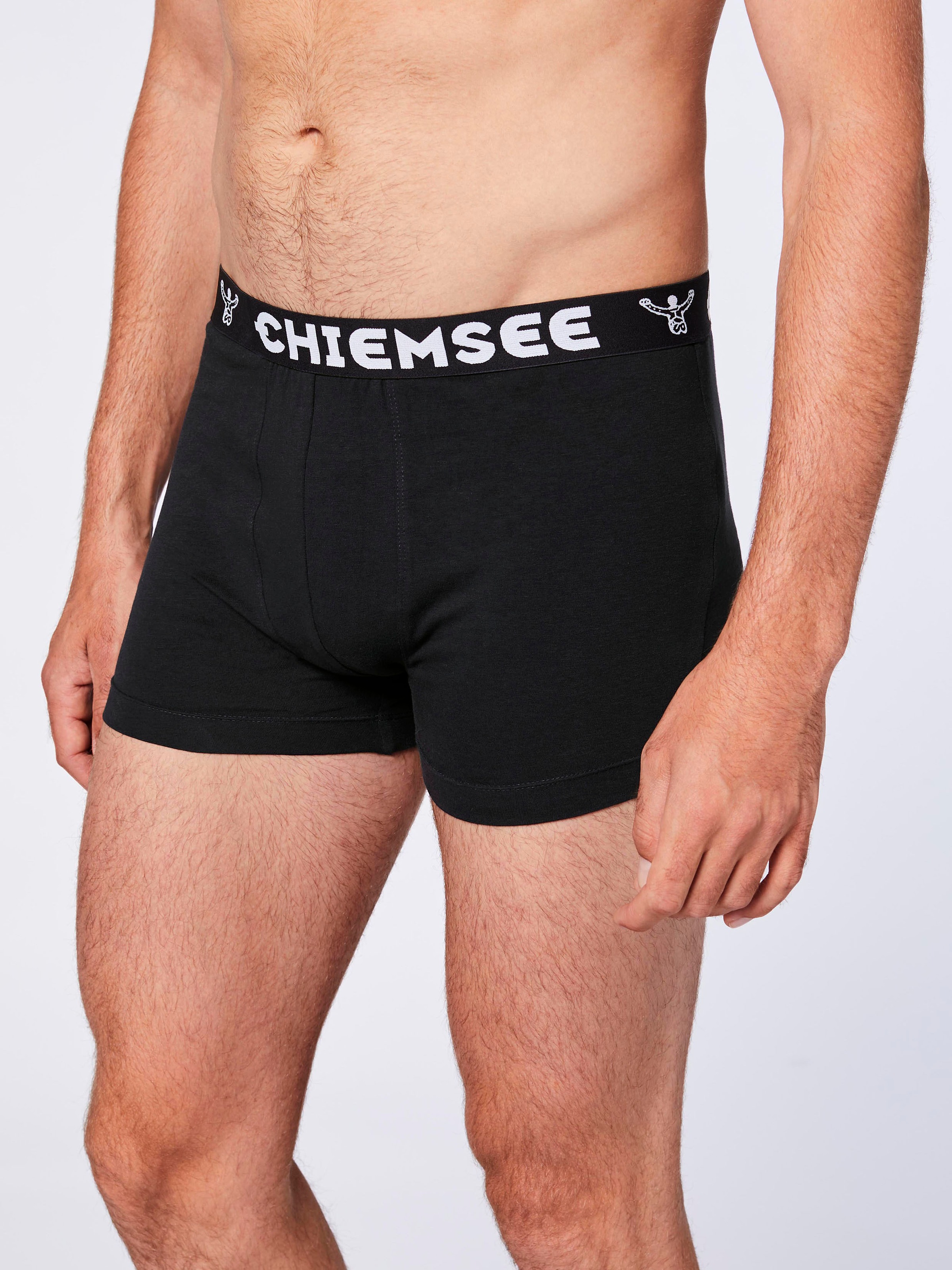 CHIEMSEE Boxer »Men, Pack of 6 Boxer Shorts« Packung, 6, 6 Stk. tlg. schwarz XL XL Boxer Shorts von Chiemsee im praktischen Pack