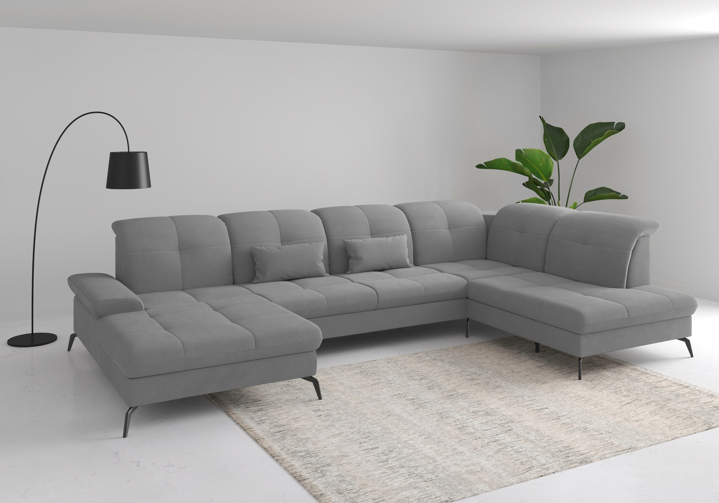 sit&more Wohnlandschaft »Amica«, inkl Sitztiefenverstellung und Armteilvers günstig online kaufen
