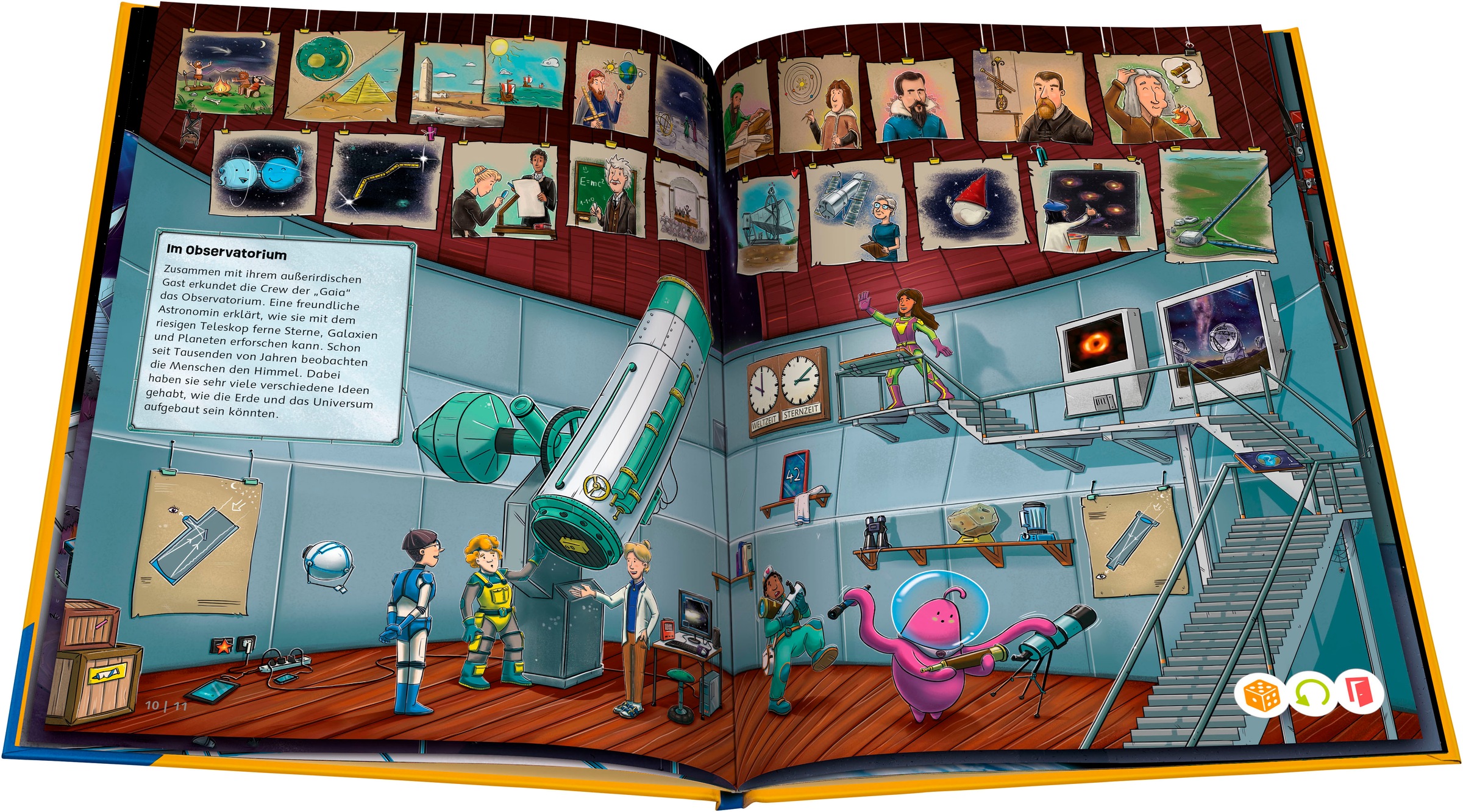 Ravensburger Buch »tiptoi® Der Weltraum: Raumfahrt, Sterne und Planeten«
