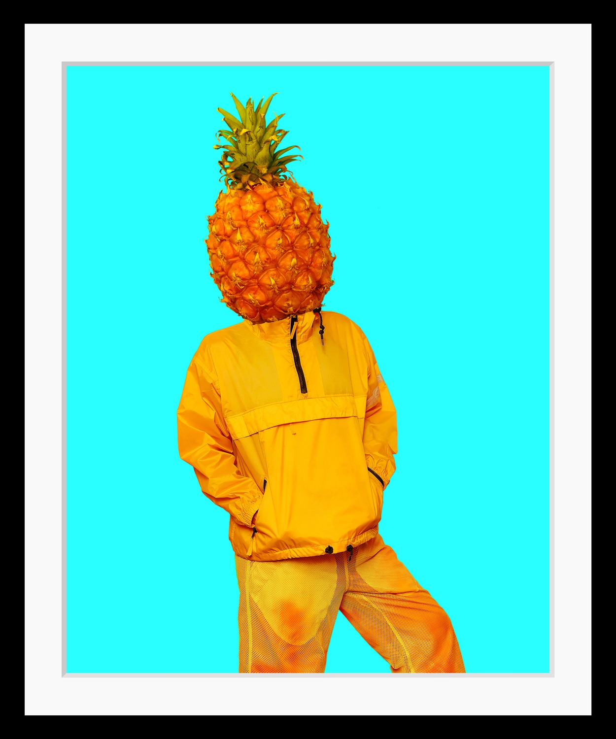 queence Bild »Jeremy« Ananas   Humor   Menschen   Obst   Obst Bilder HD Pre günstig online kaufen