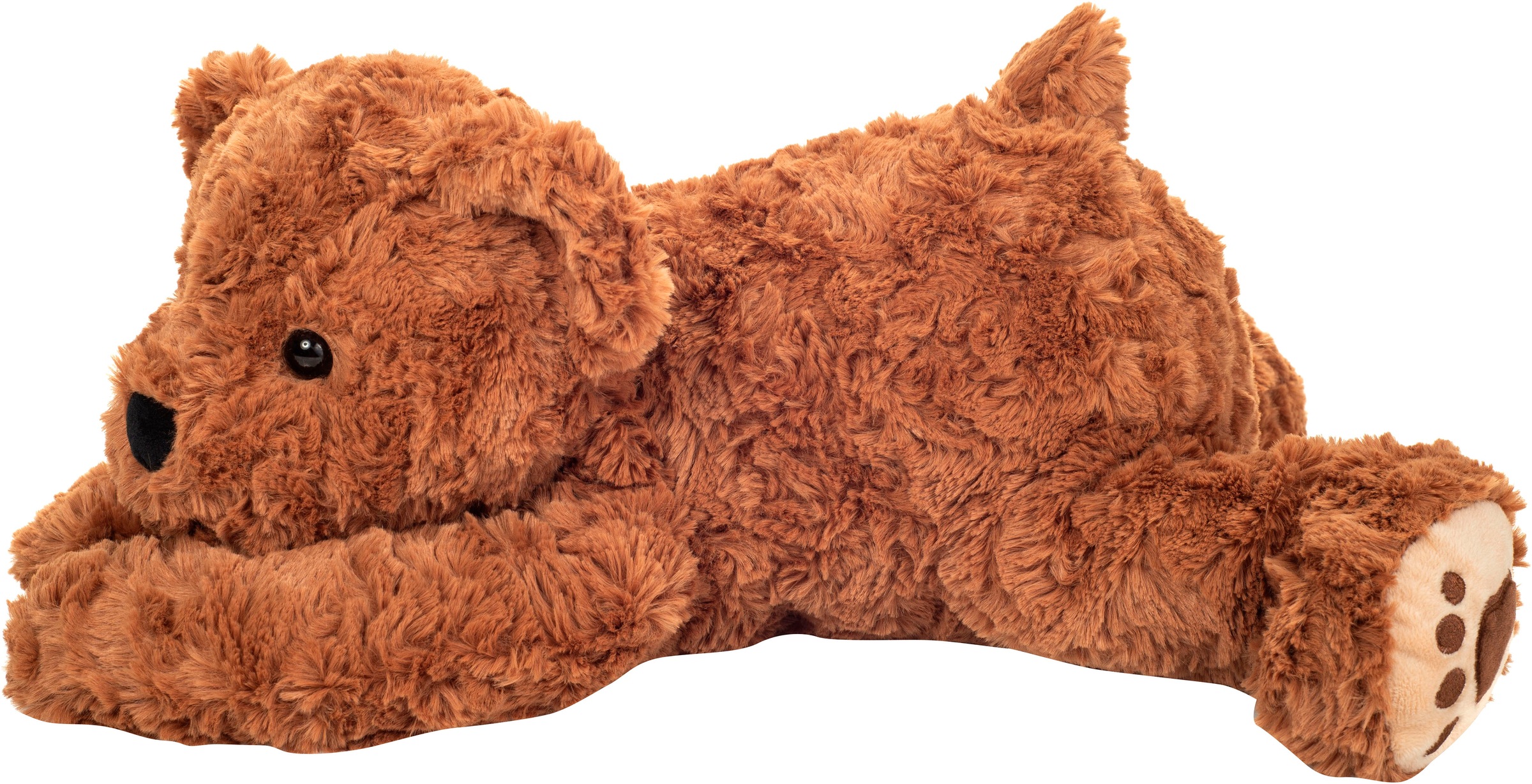 Teddy Hermann® Kuscheltier »Teddy, liegend, 40 cm, braun« zum Teil aus recyceltem Material