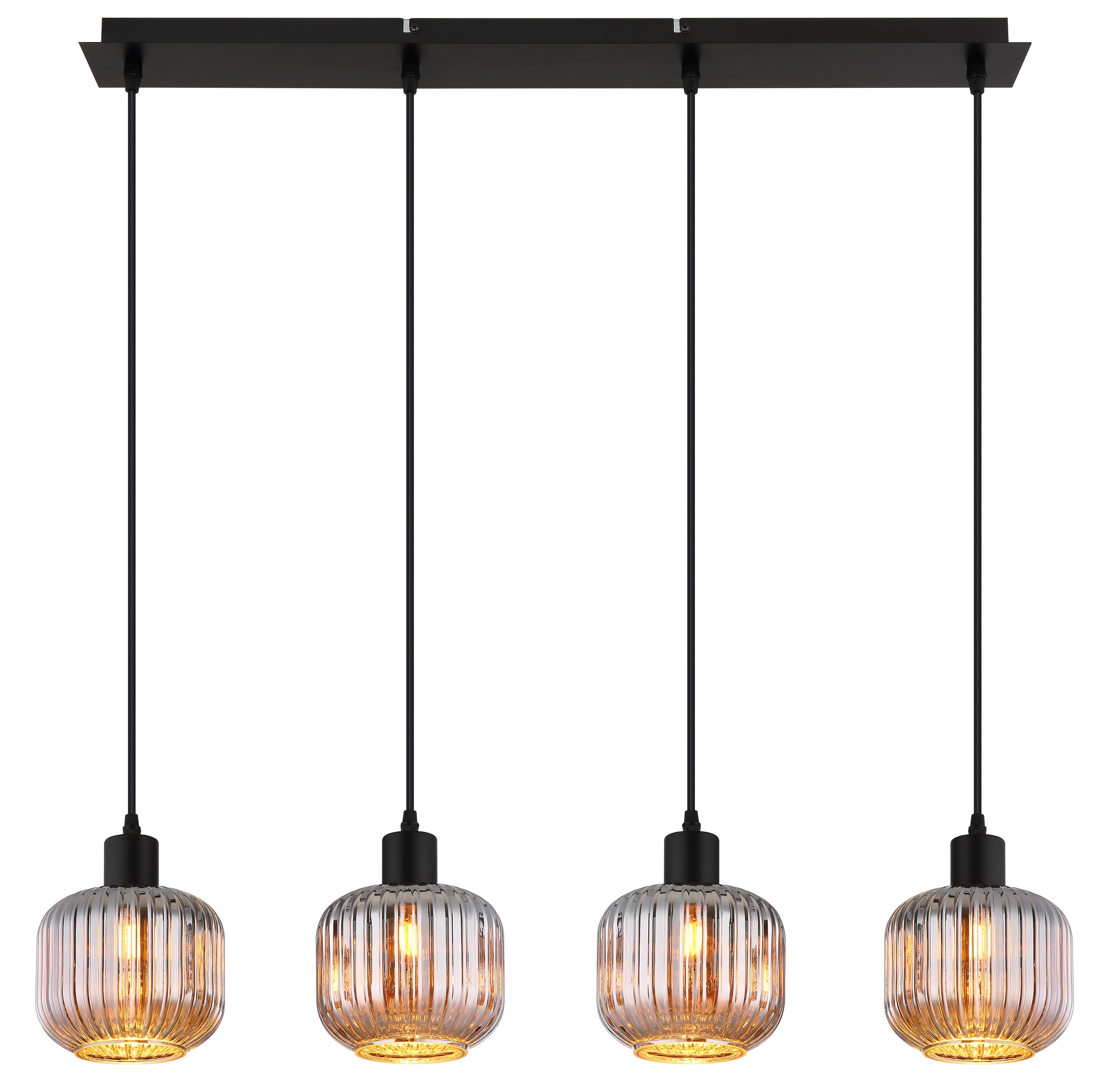 NOWA LED-Hängeleuchte »TOM«, 4 flammig, Leuchtmittel E14 | ohne Leuchtmittel