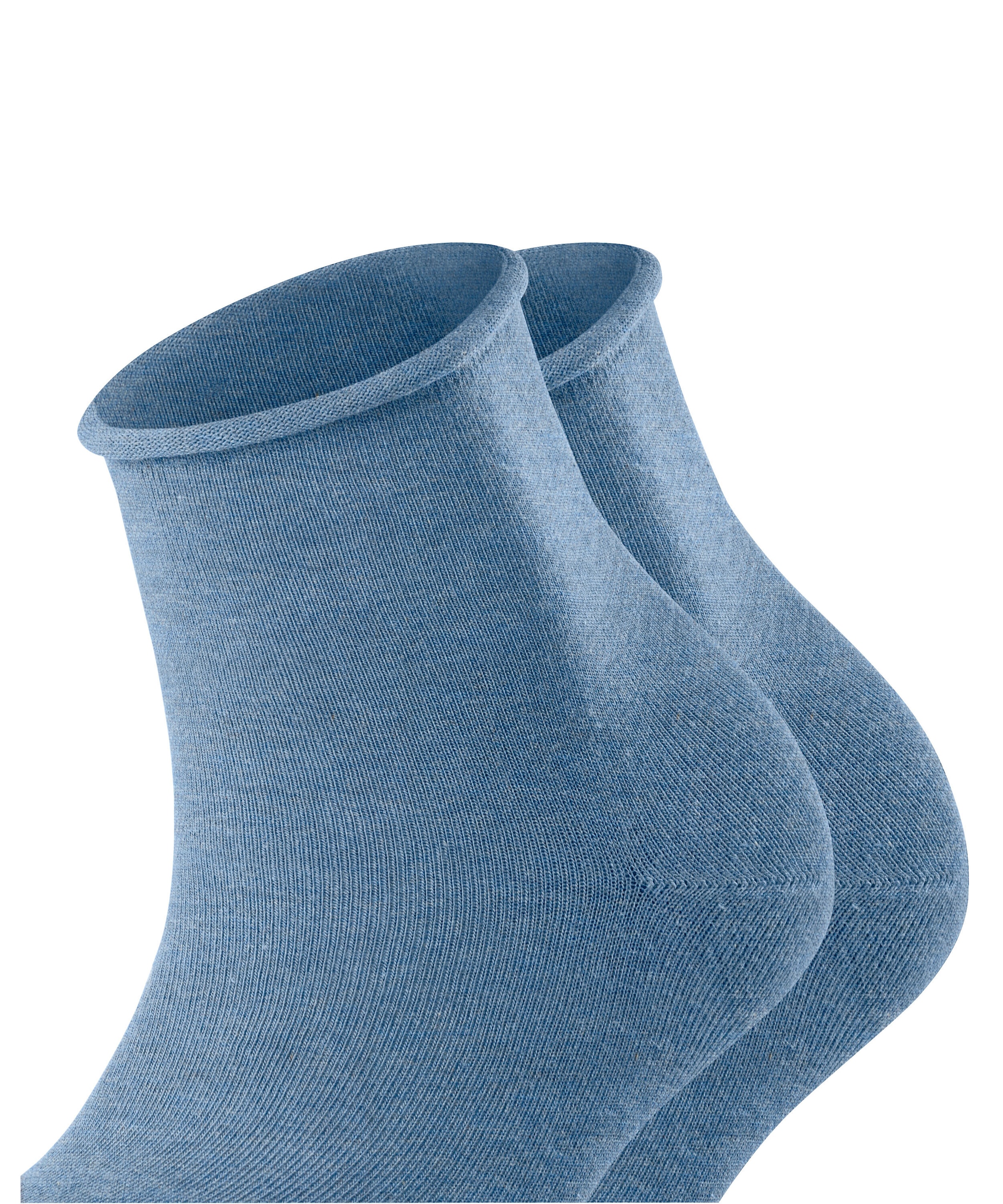 Esprit 1100000002199 »Basic Pure« 2 Paar,  unifarbenes Basic-Design, Rollbündchen