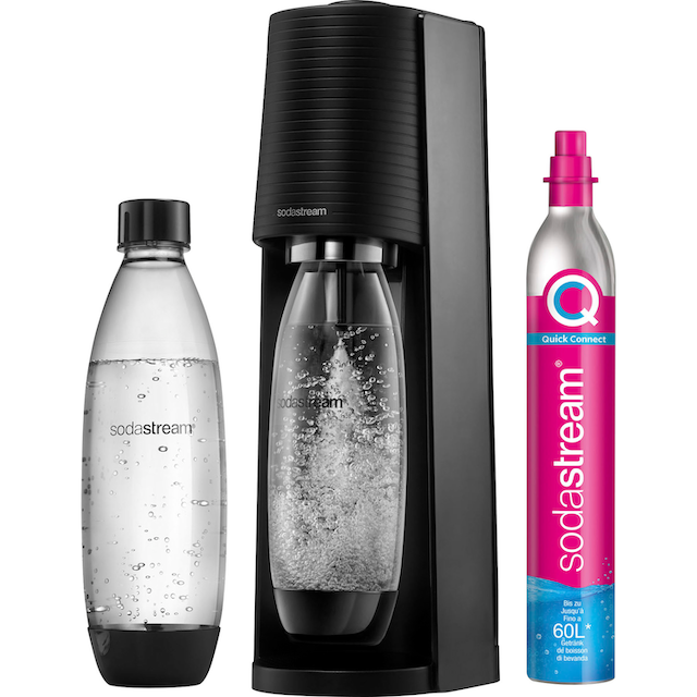 SodaStream 1x Kunststoff-Flasche 1L 1x Rechnung CQC, CO2-Zylinder Wassersprudler spülmaschinenfeste inkl. auf »TERRA«, bestellen
