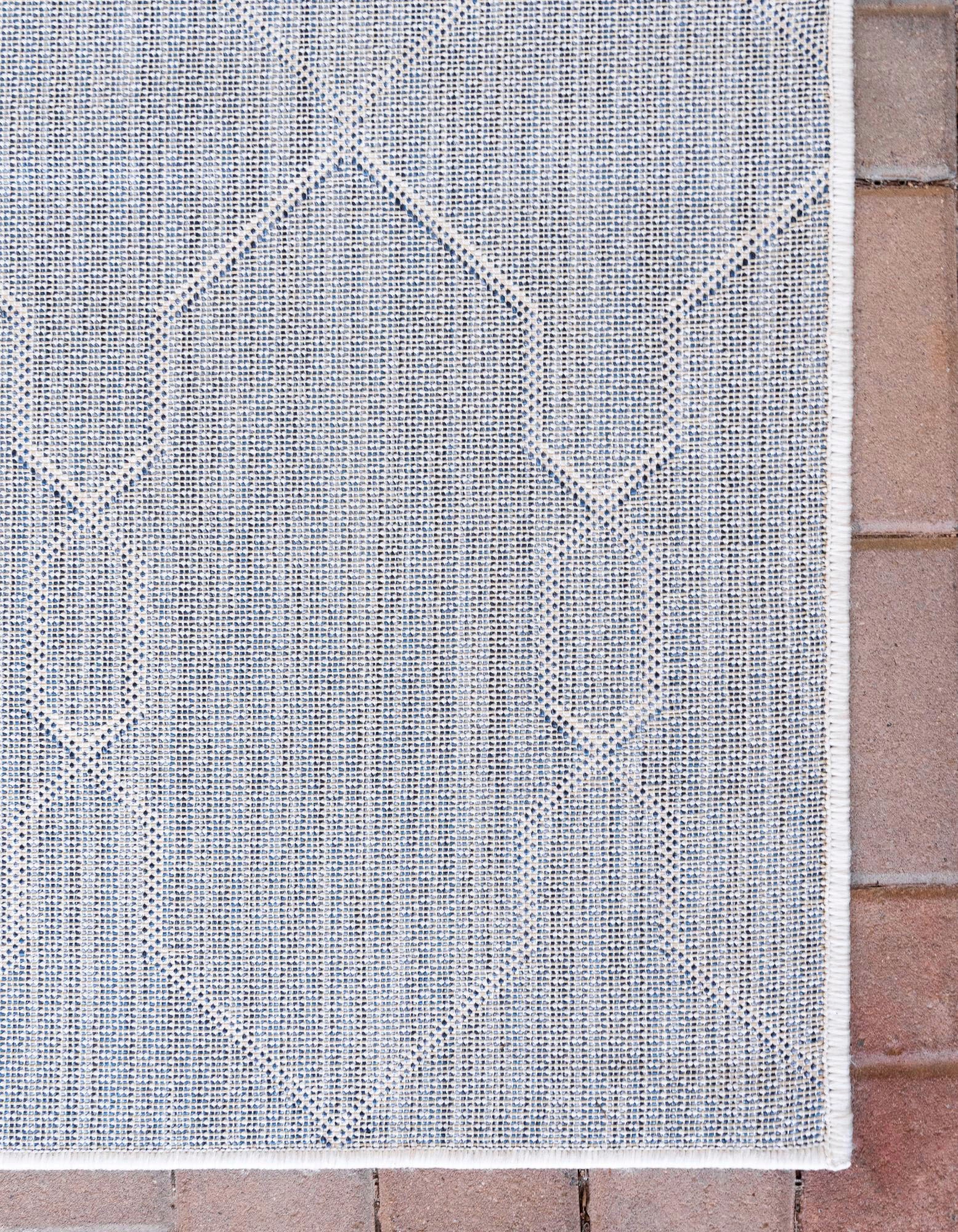 Myflair Möbel & Accessoires Teppich »Outdoor Crosses Lagerräumung«, rechteckig, 4 mm Höhe, Flachgewebe, In- und Outdoor geeignet