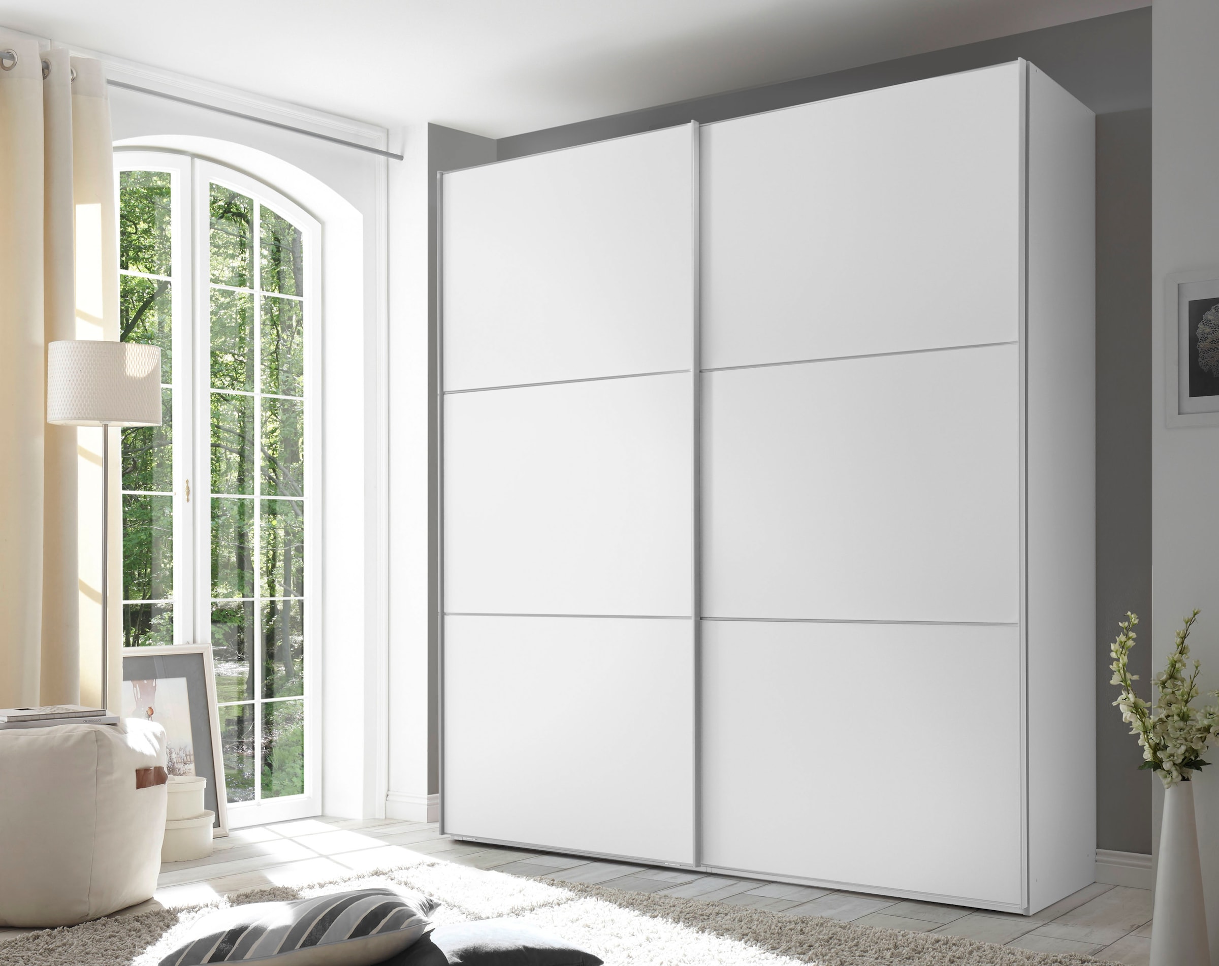 STAUD Schwebetürenschrank »Includo, Made in Germany« Mit vier verschiedenen Ausstattungsvarianten