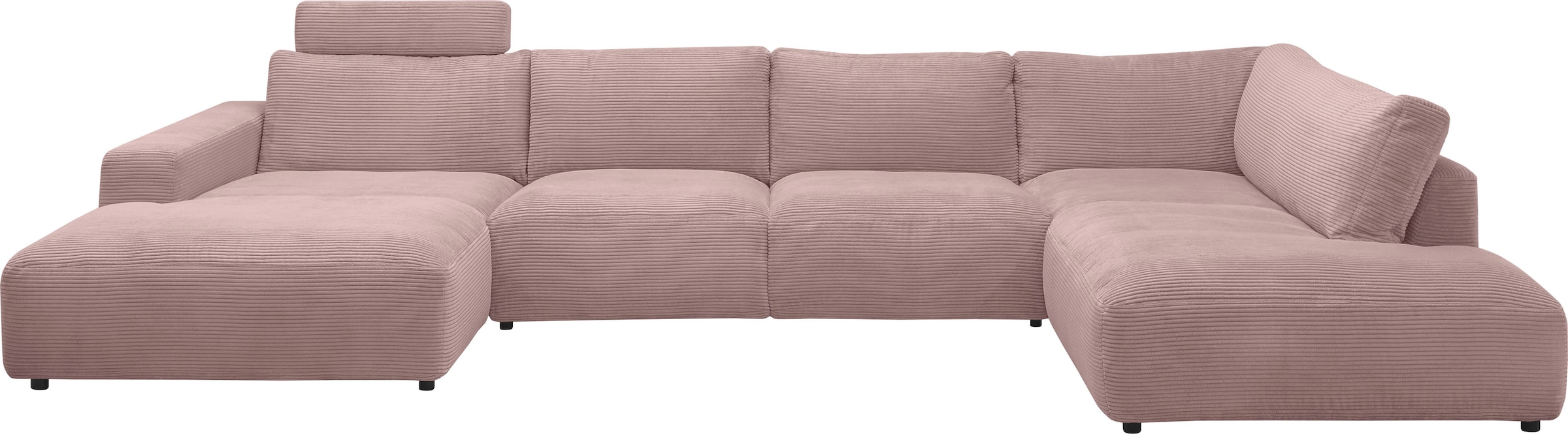 Musterring Wohnlandschaft »Lucia U-Form« Verschiedene Farben, Cord-Bezug, G günstig online kaufen