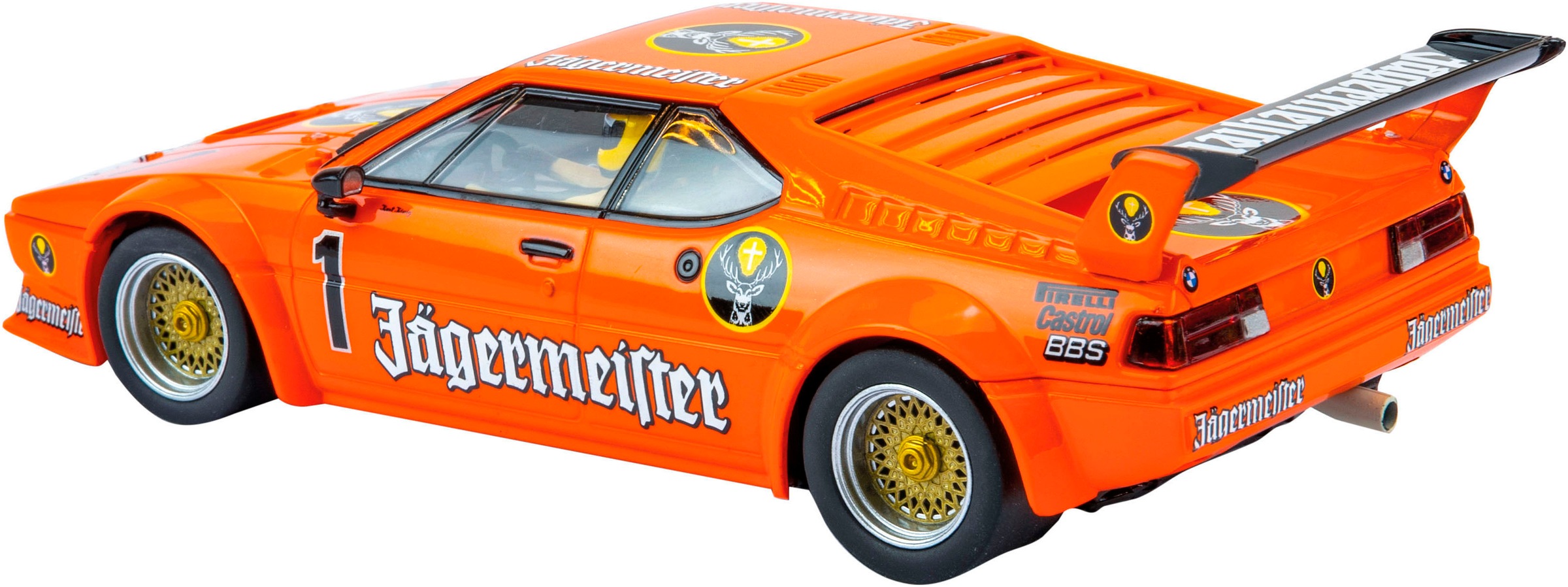 Carrera® Rennbahn-Auto »BMW M1 Procar "Jägermeister Racing Team, No.1"«, Maßstab 1:24; mit Lichteffekt