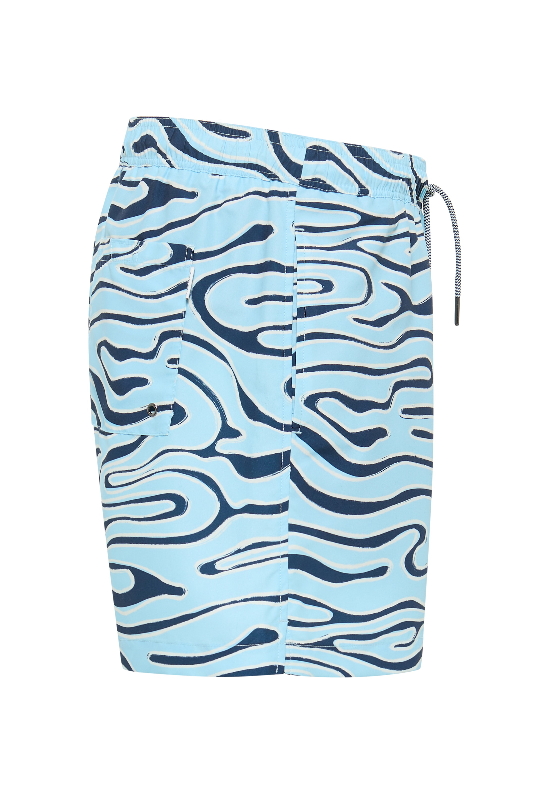 MUSTANG Shorts »Style Oceanside«, Sommerhose bedruckt mit Allover-Print