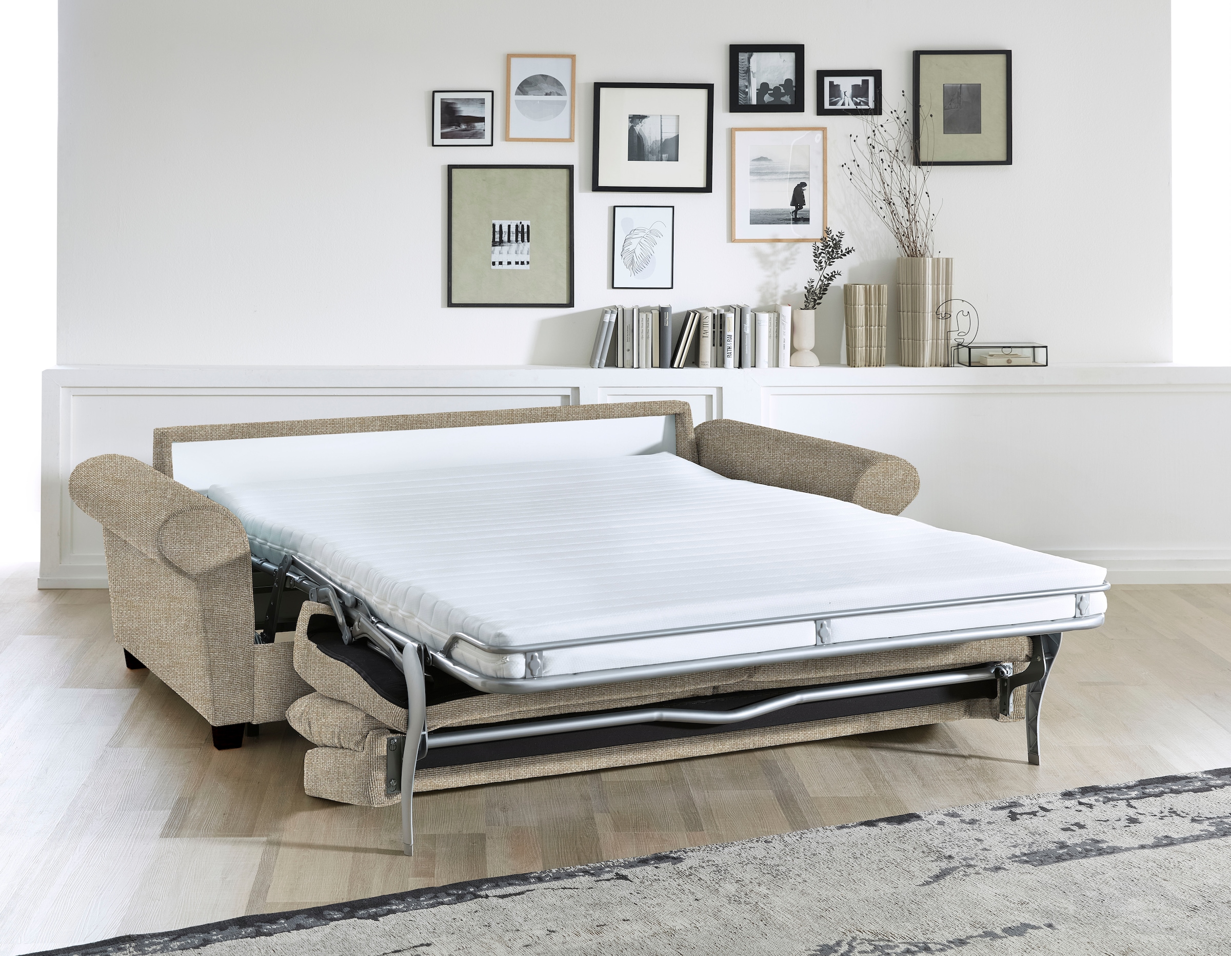 Bali Schlafsofa, komfortabler Ergoflex-Lattenrost