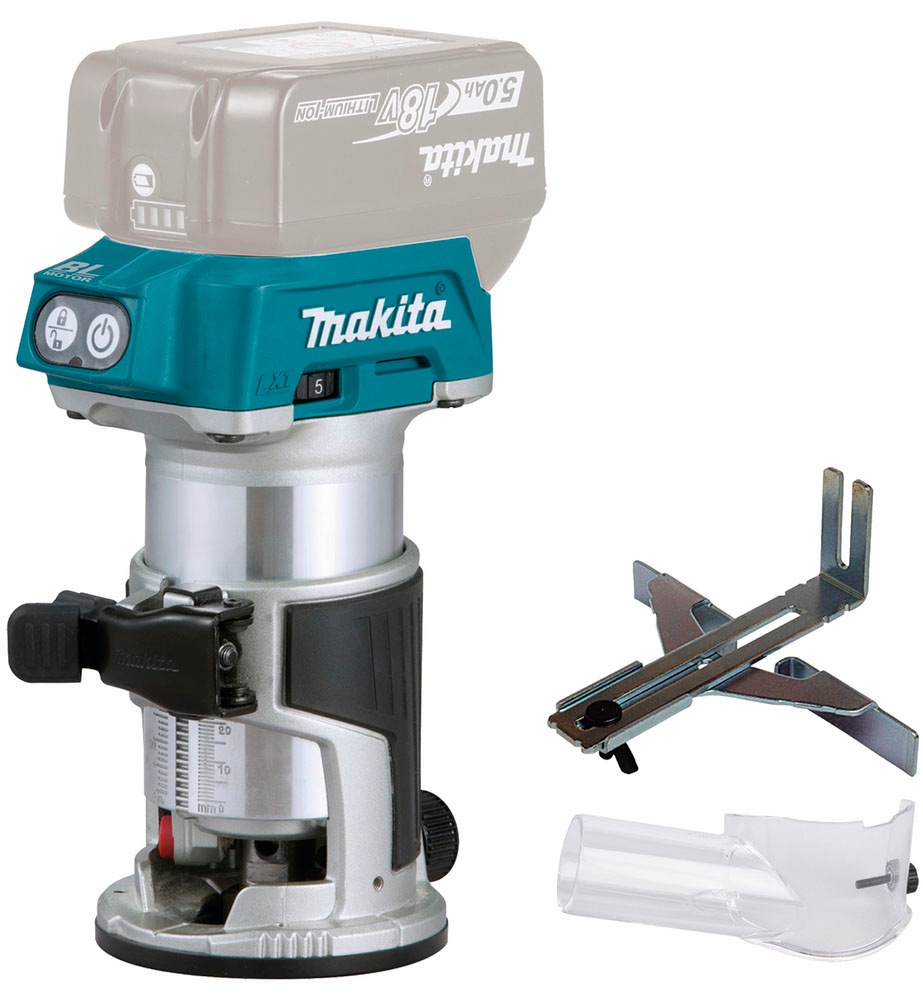 Makita Akku-Multifunktionsfräse »DRT50Z« ohne Akku und Ladegerät