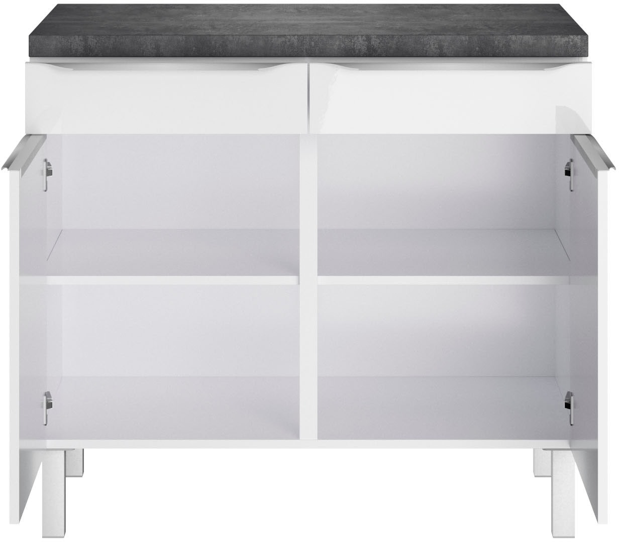 OPTIFIT Unterschrank »Lilly2« Breite 100 cm, 2 Türen, 2 Einlegeböden