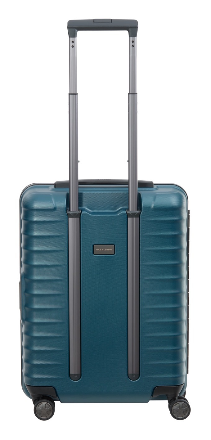 TITAN® Hartschalen-Trolley »LITRON Frame mit Vortasche, Safeplus-Verschluss«, 4 Rollen, Hartschalen-Koffer Made in Germany mit 10 Jahren Herstellergarantie