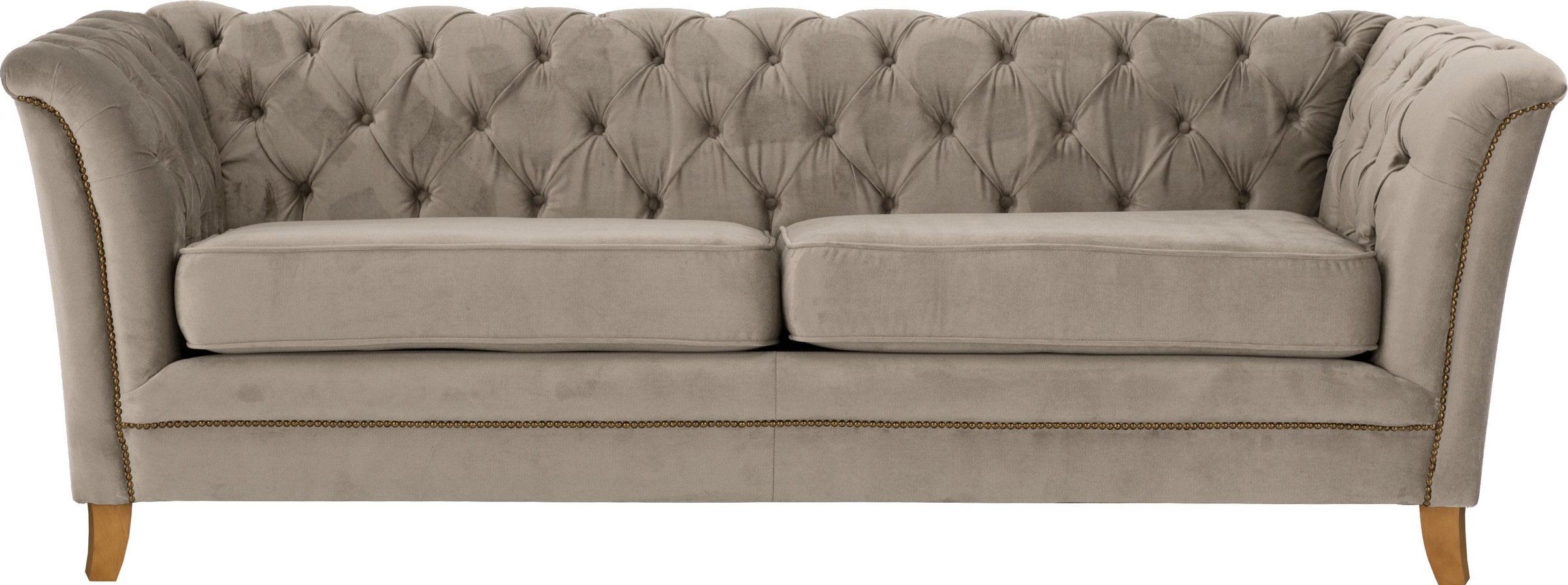 Home affaire 3-Sitzer »Newport« mit Knopfheftung im Rücken, Keder und feine günstig online kaufen