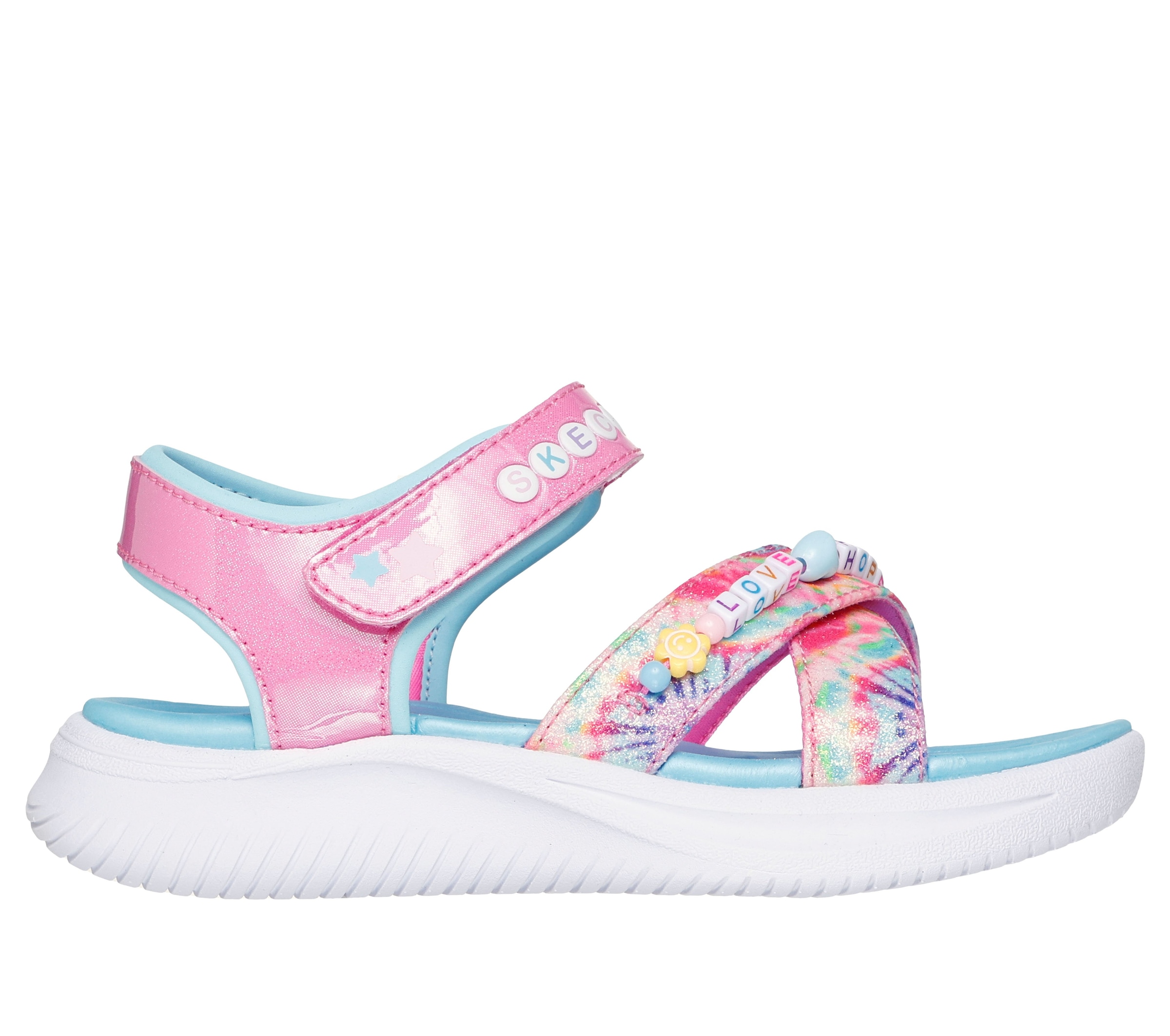 Skechers Sandale »JUMPSTERS SANDAL«  Sommerschuh mit Klettverschluss, Größenschablone zum Download