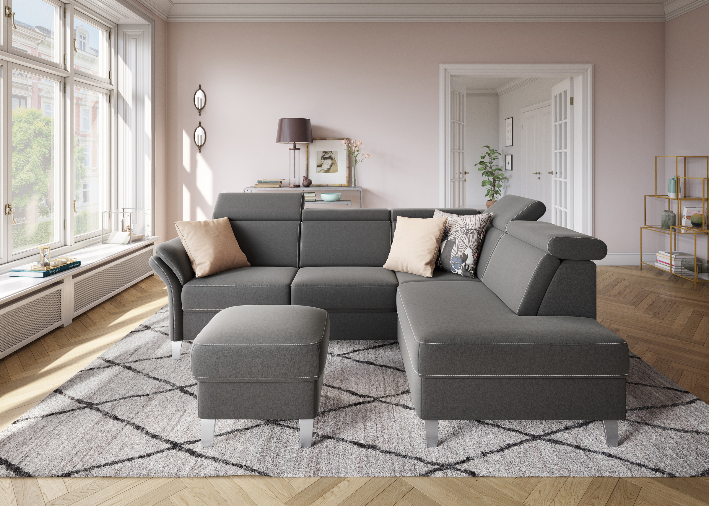 sit&more Hocker »Vincenzo«