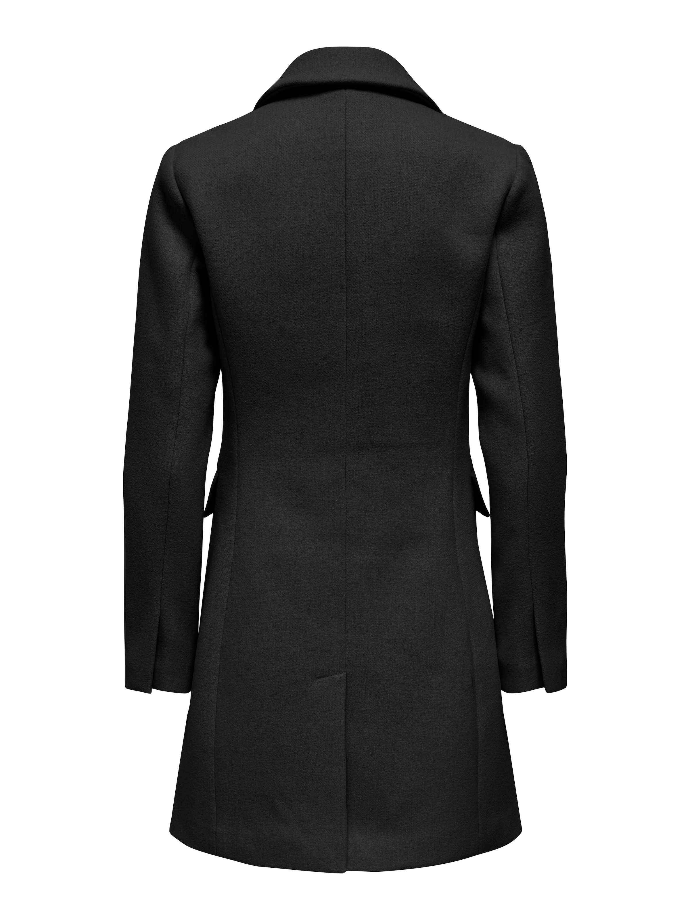 ONLY Kurzmantel »ONLMICOL FITTED COAT CC OTW« Materialmix mit Wolle