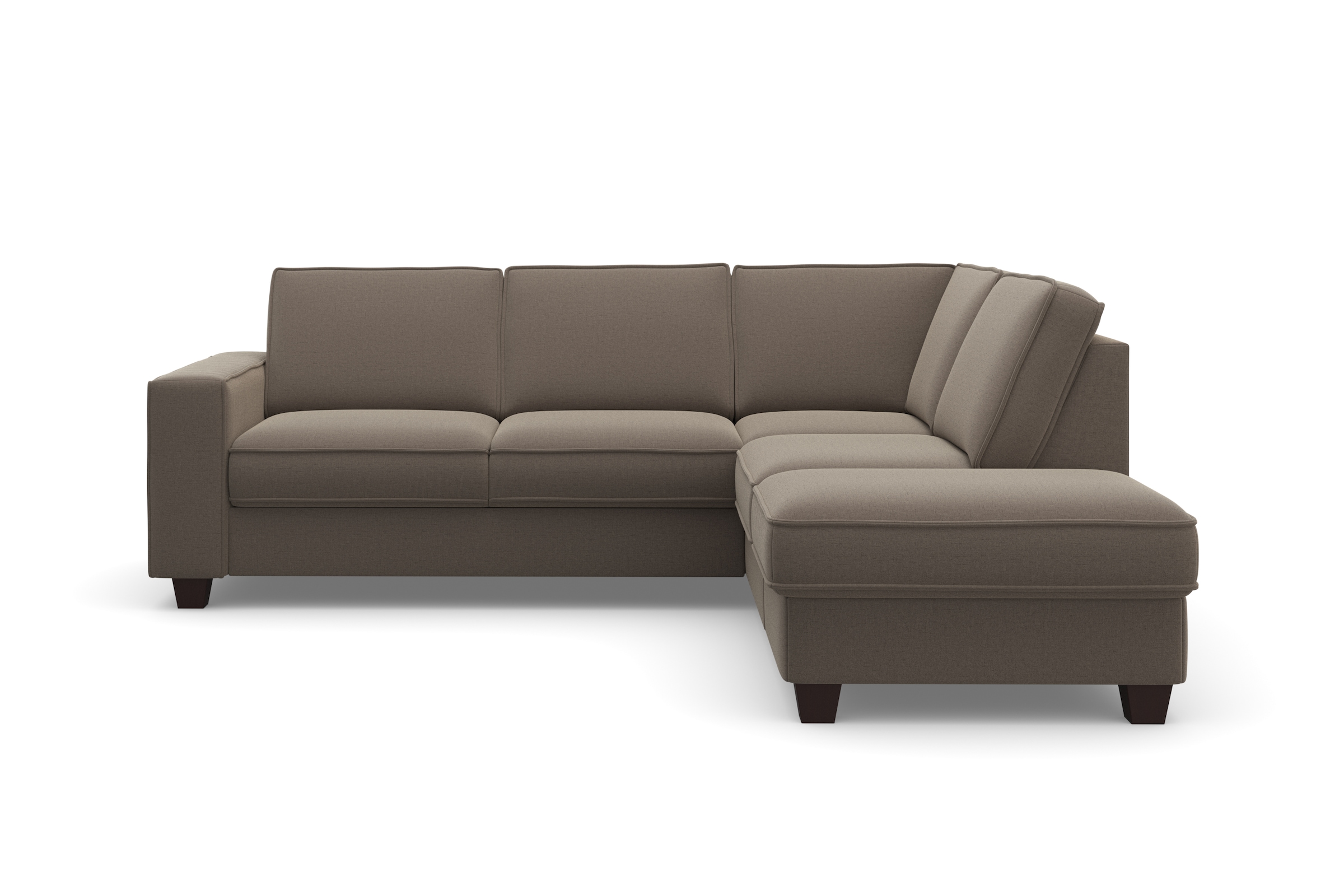 Home affaire Ecksofa »County L-Form«, (2 St.), wahlweise Ottomane links ode günstig online kaufen