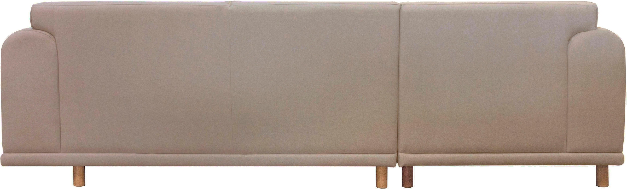 andas Ecksofa »Maroon L-Form«, in skandinavischem Design, mit losen Kissen
