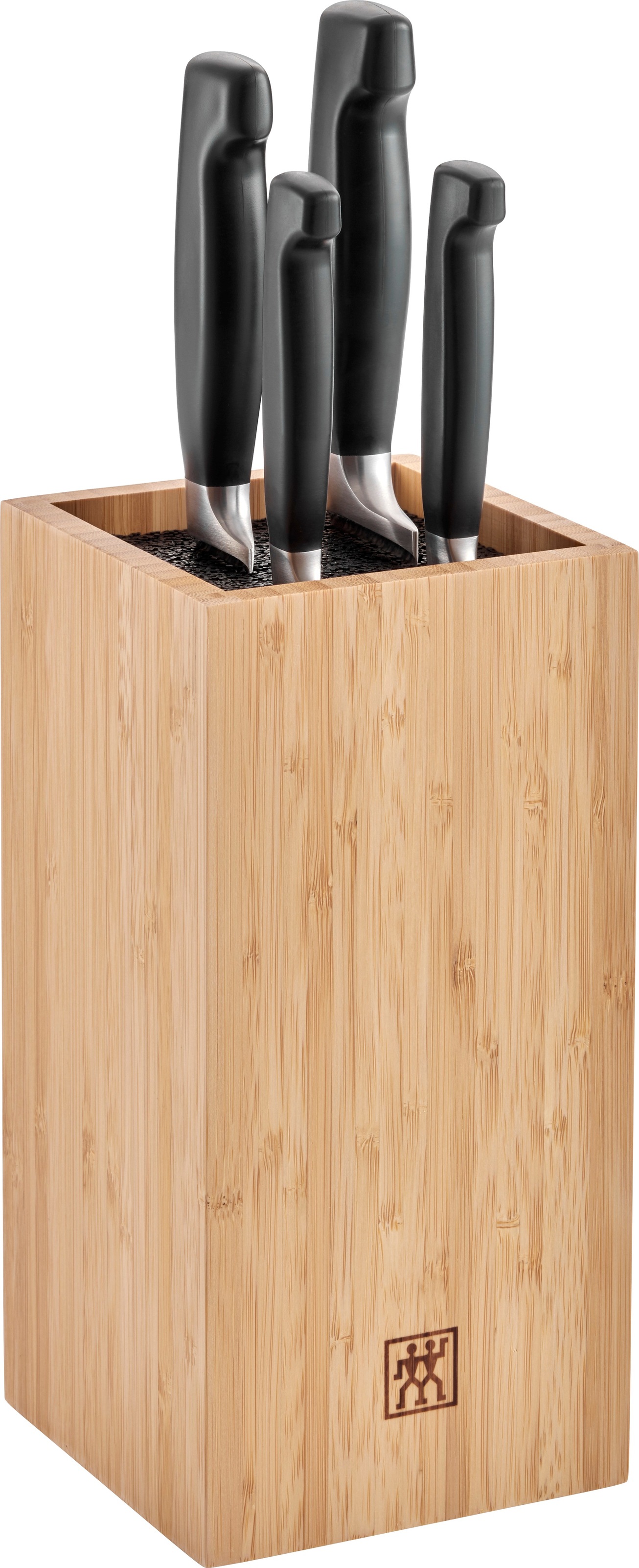 Zwilling Messerblock »**** VIER STERNE, inkl. 4 Messer« 5 Stk. mit flexible günstig online kaufen