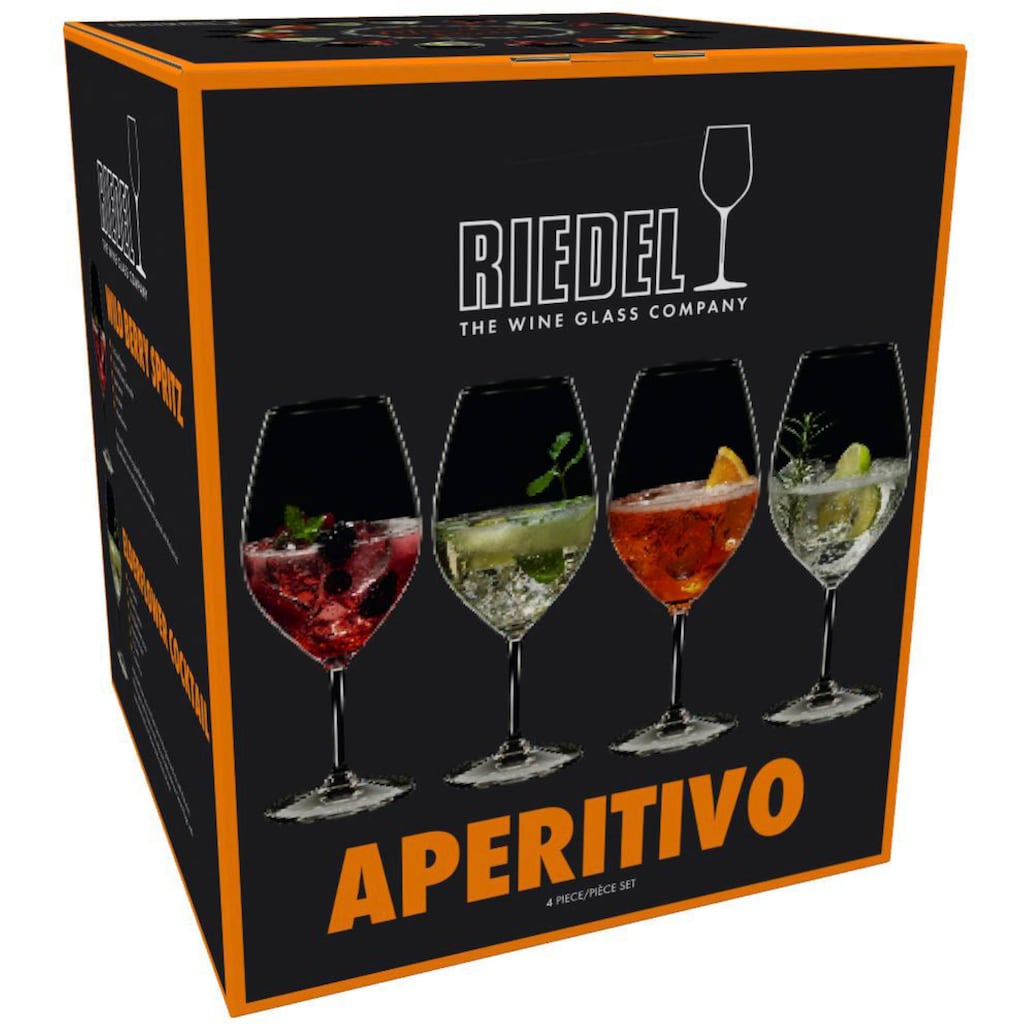 RIEDEL THE SPIRIT GLASS COMPANY Aperitifglas »Mixing Sets«, (Set, 4 tlg., APERITIVO)