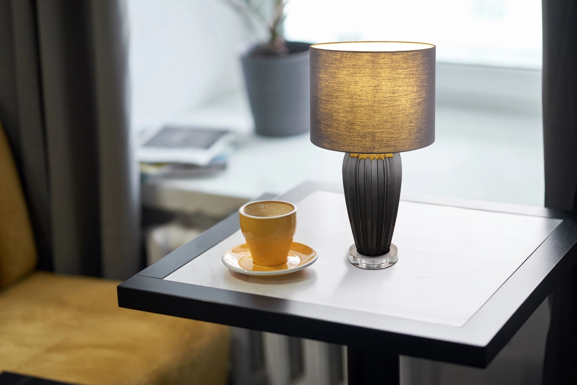 GLOBO LIGHTING Tischleuchte »IRINA« E27 1 Stk. Design Tischlampe, Wohnzimme günstig online kaufen