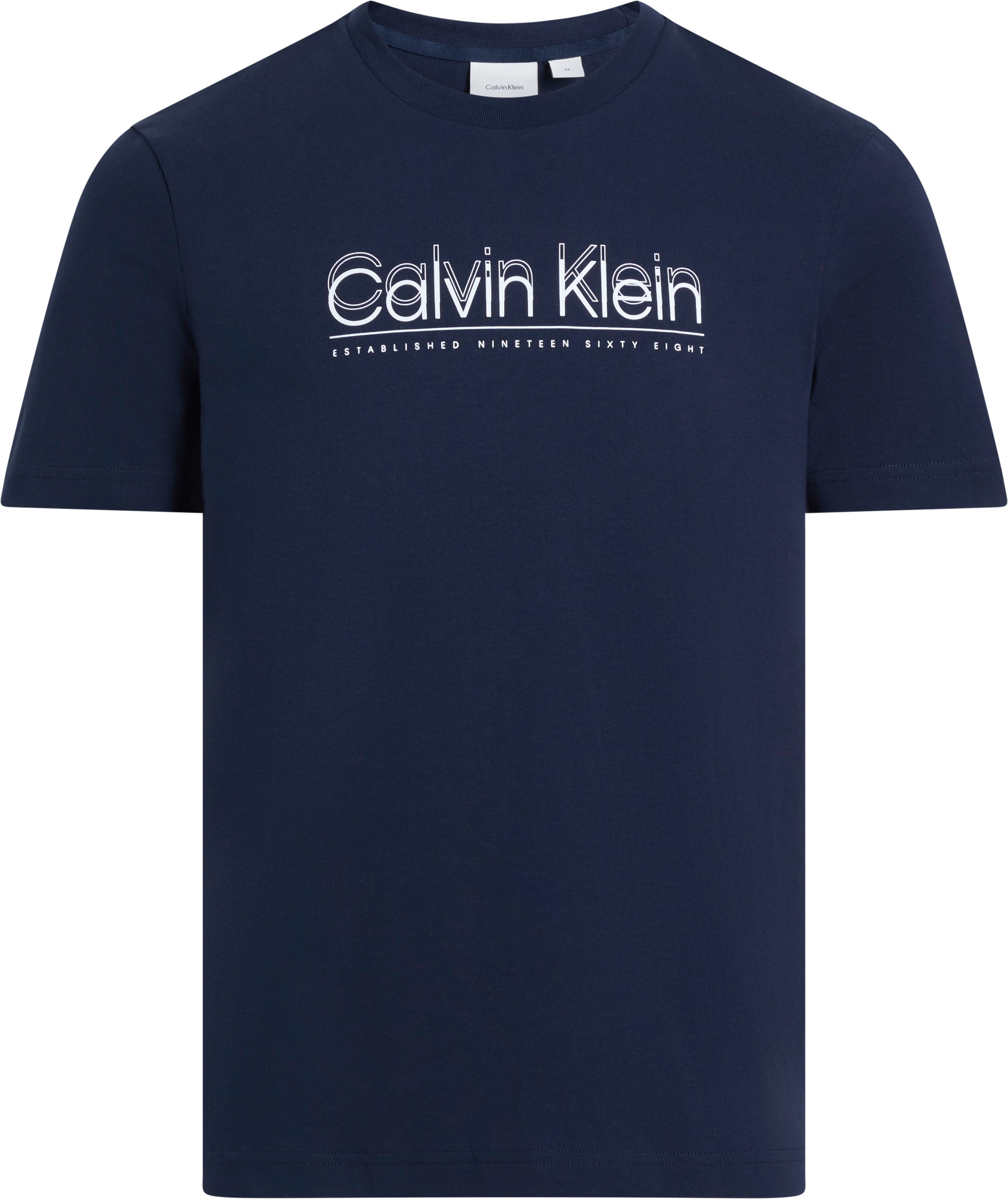 Calvin Klein T-Shirt »CP-DOUBLE LOGO T-SHIRT«, mit großem Logoschriftzug