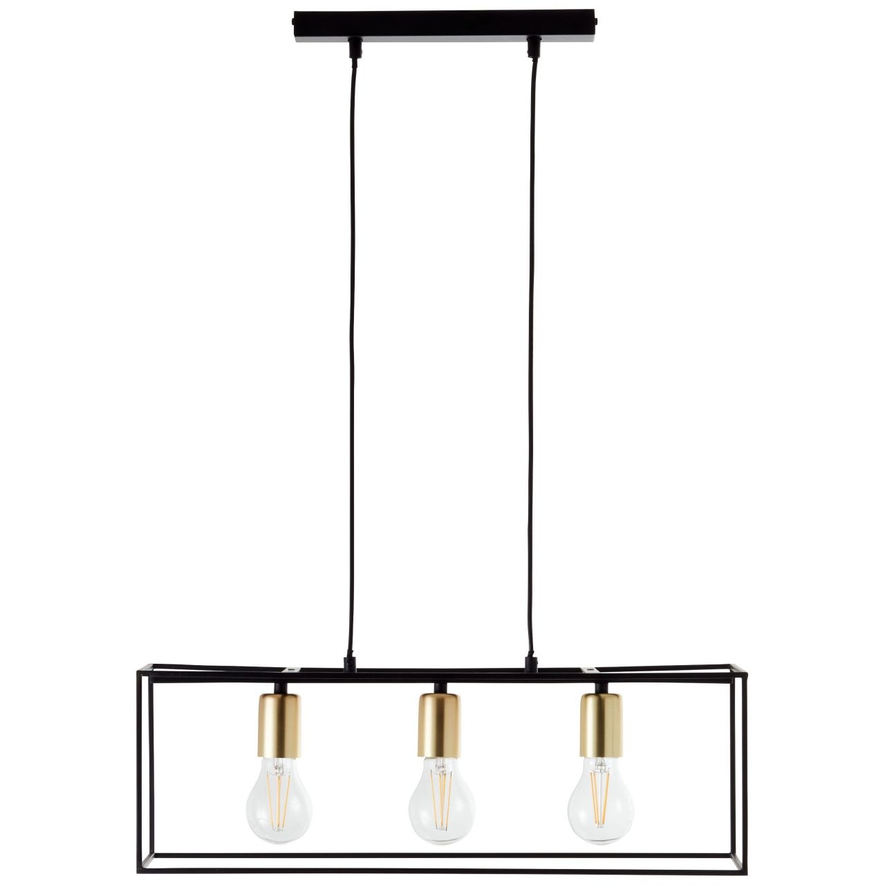 Brilliant Pendelleuchte »Arica« E27 1 Stk. Hängelampe 3flg günstig online kaufen