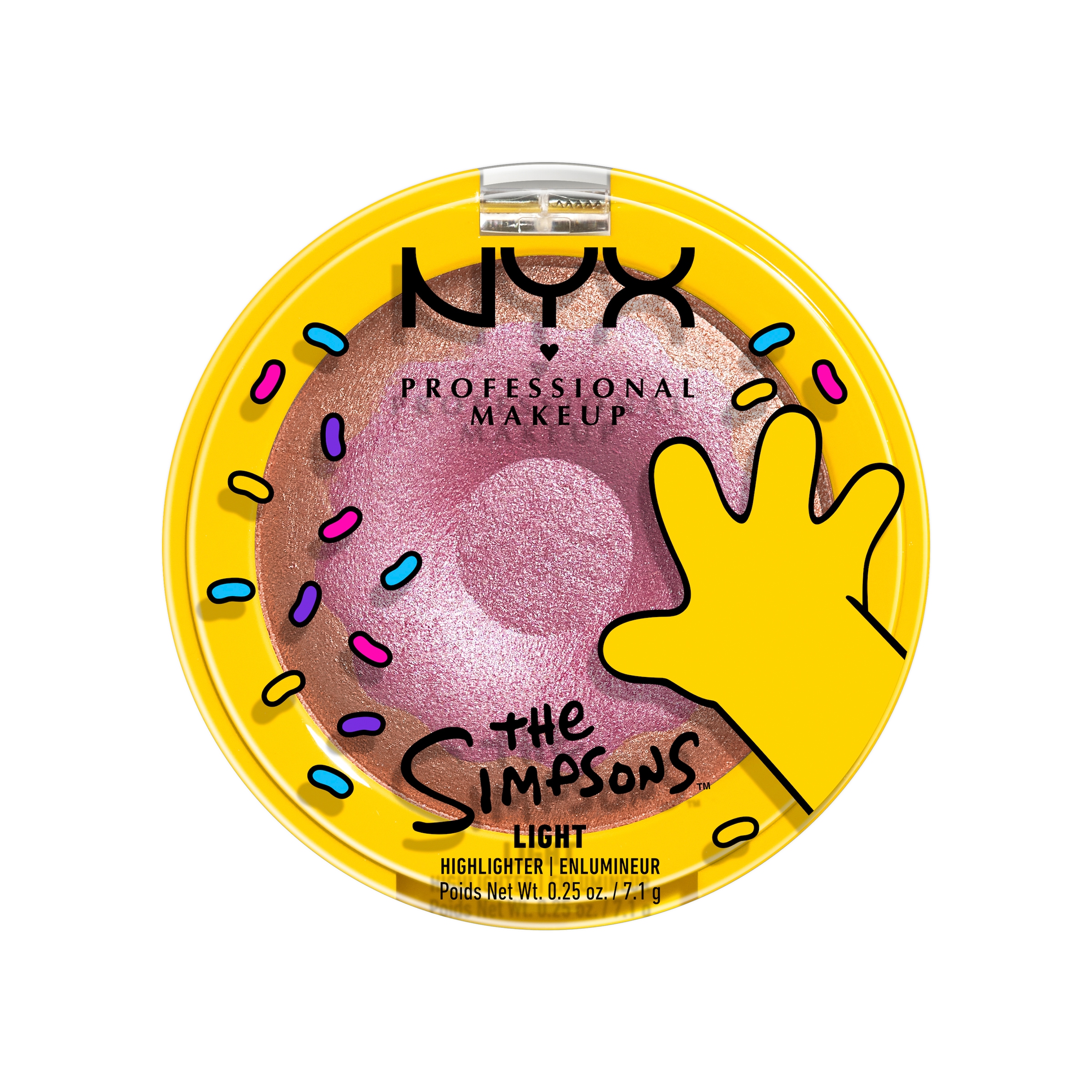NYX PROFESSIONAL MAKEUP Highlighter »HOMER SIMPSON HIGHLIGHTER«