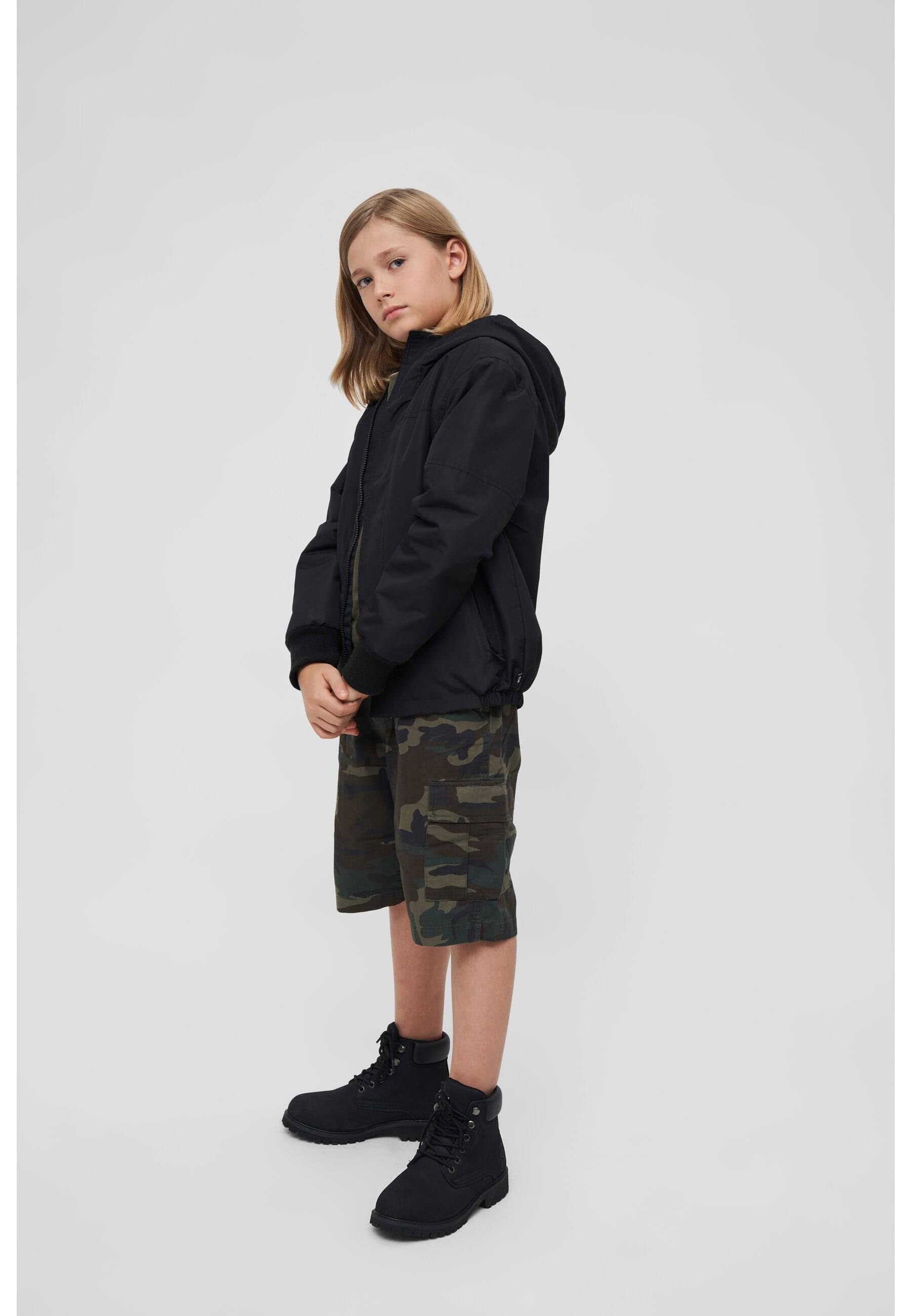 Brandit Allwetterjacke »Brandit Unisex Kids Windbreaker Frontzip« 1 Stk. tlg. mit Kapuze