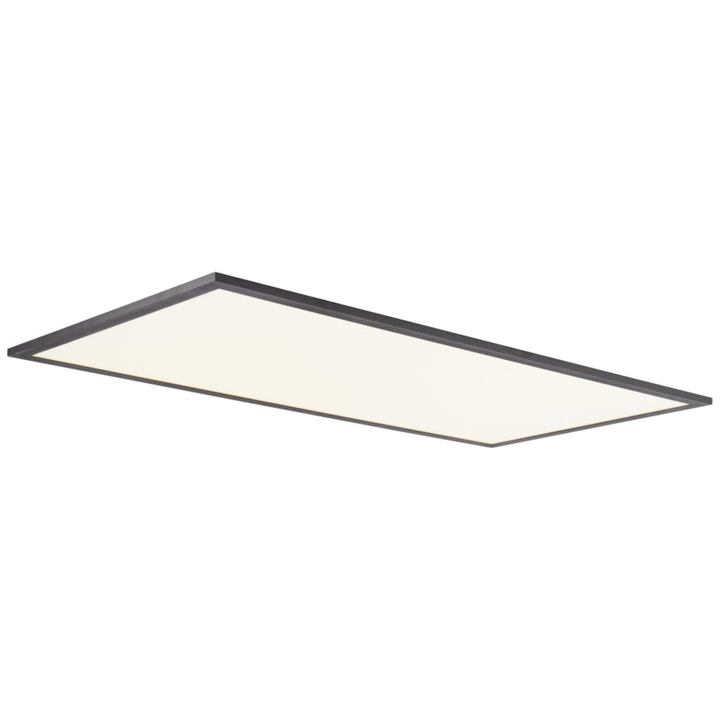 Brilliant LED Panel »Jacinda«, 1 flammig-flammig, 80 x 40 cm, dimmbar, CCT, 3800 lm, Fernbedienung, Metall, schwarz