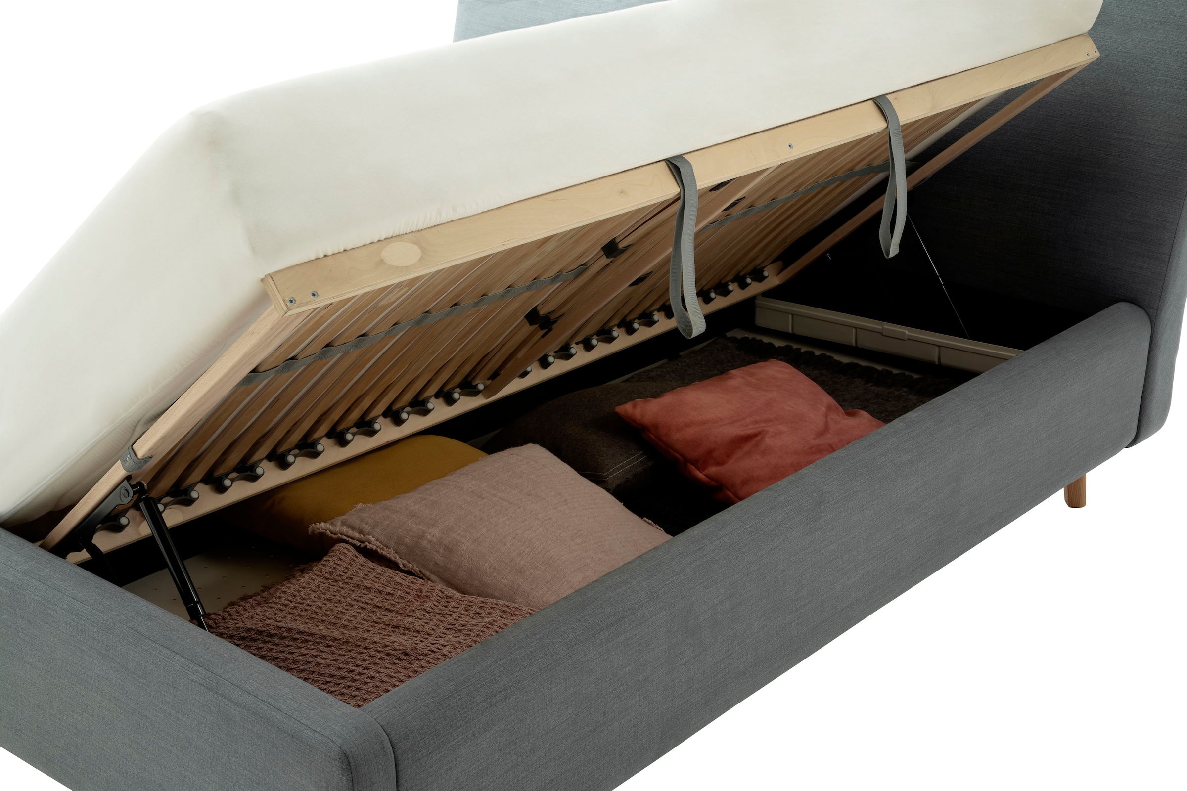 meise.möbel Polsterbett »Mila« mit Bettkasten