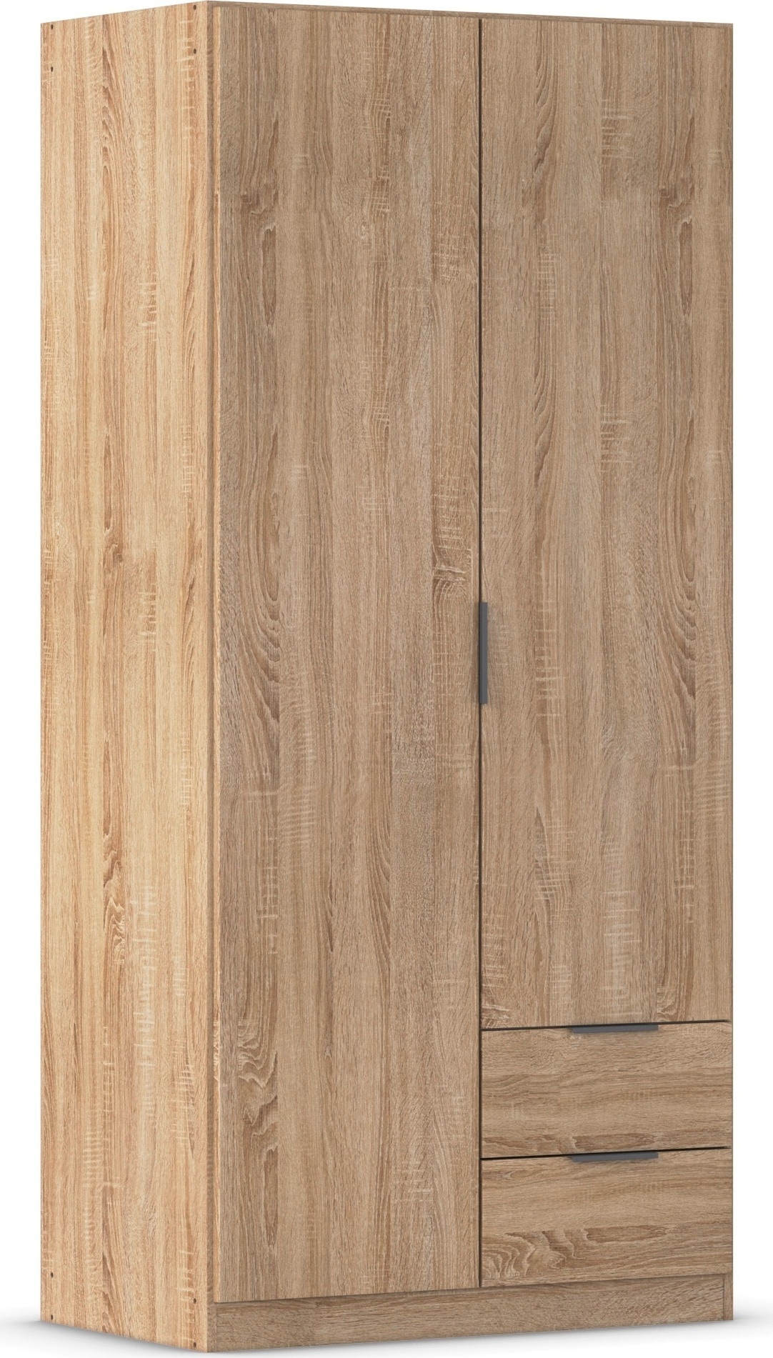 rauch Kleiderschrank »Drehtürenschrank Schrank Garderobe Ankleide Schlafzimmer LAGOA« in 3 verschiedenen Ausstattungen BASIC/CLASSIC/PREMIUM,  mit geräumigen Schubladen, optional mit Aufsatz MADE IN GERMANY