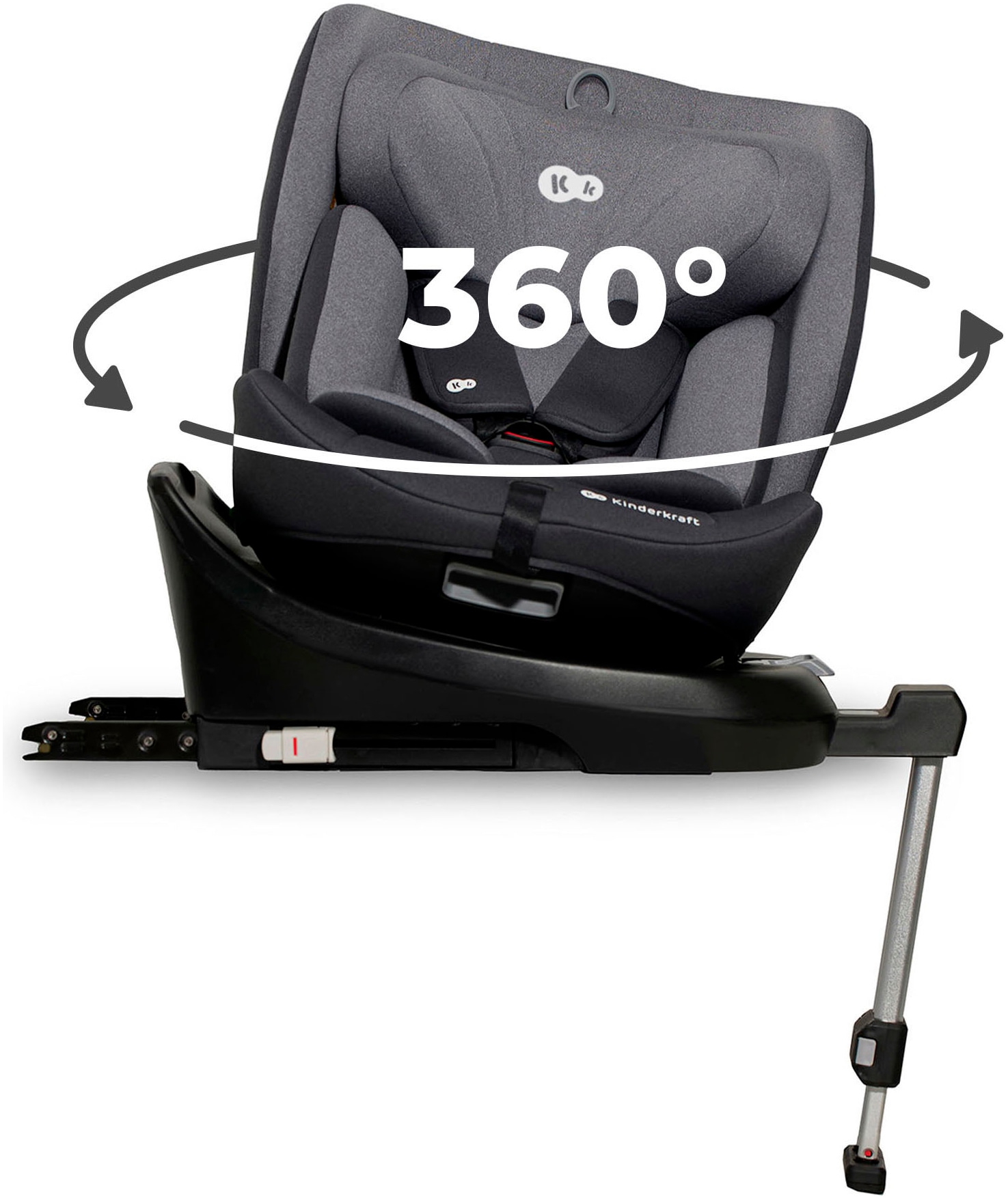 Kinderkraft Autokindersitz »I-360 i-Size« Klasse 0 / 1 / II / III (bis 36 kg) 360° – drehbarer Kindersitz