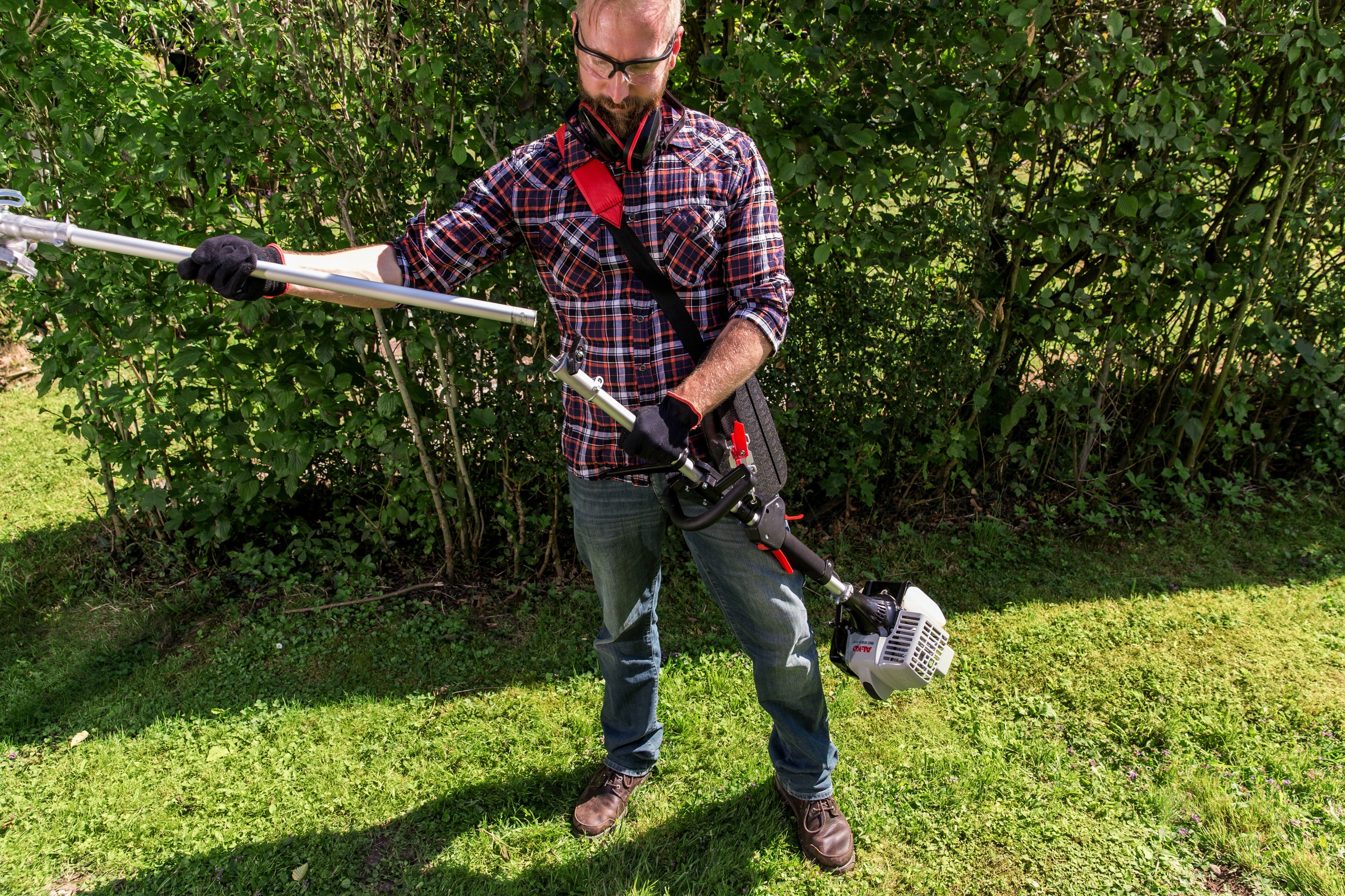 AL-KO Benzin-Motorsense »BC 260 MT Multitool«, Komplett-Set mit Schaftverlängerung
