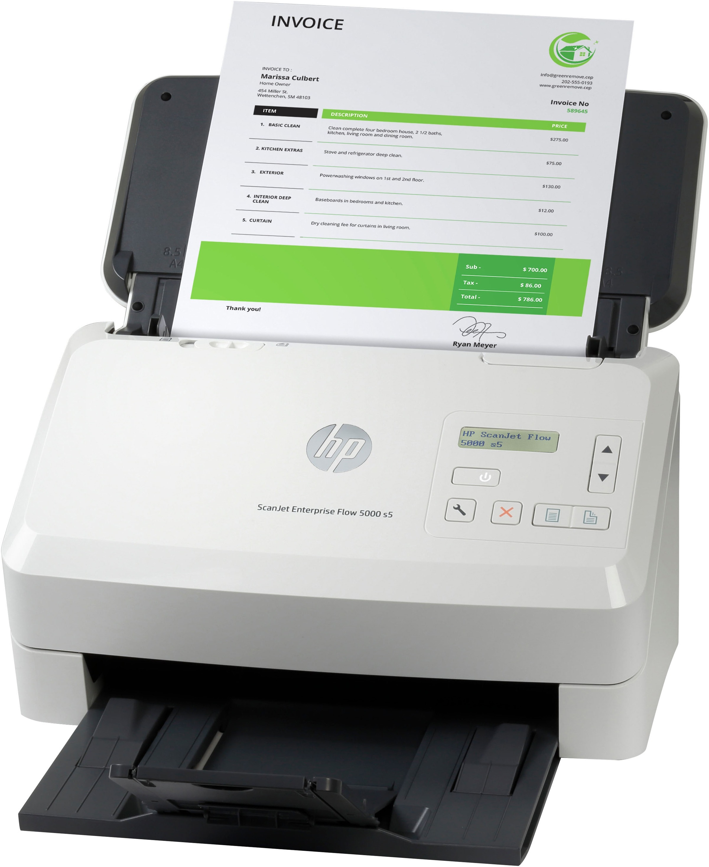 HP Scanner »ScanJet Enterprise Flow 5000 s5«
