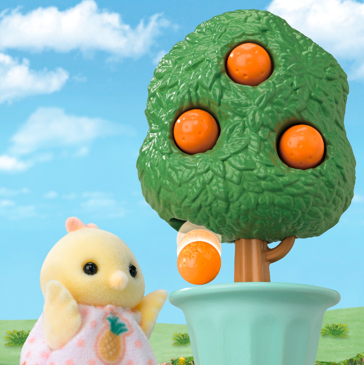 Sylvanian Families Spielfigur »Zitronenvogel Familie (5860)«