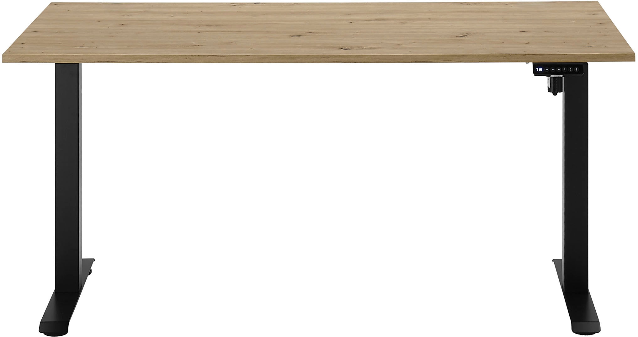 BEGA OFFICE Schreibtisch 2 Stk. tlg. Breite 137 cm, stufenlos höhenverstell günstig online kaufen