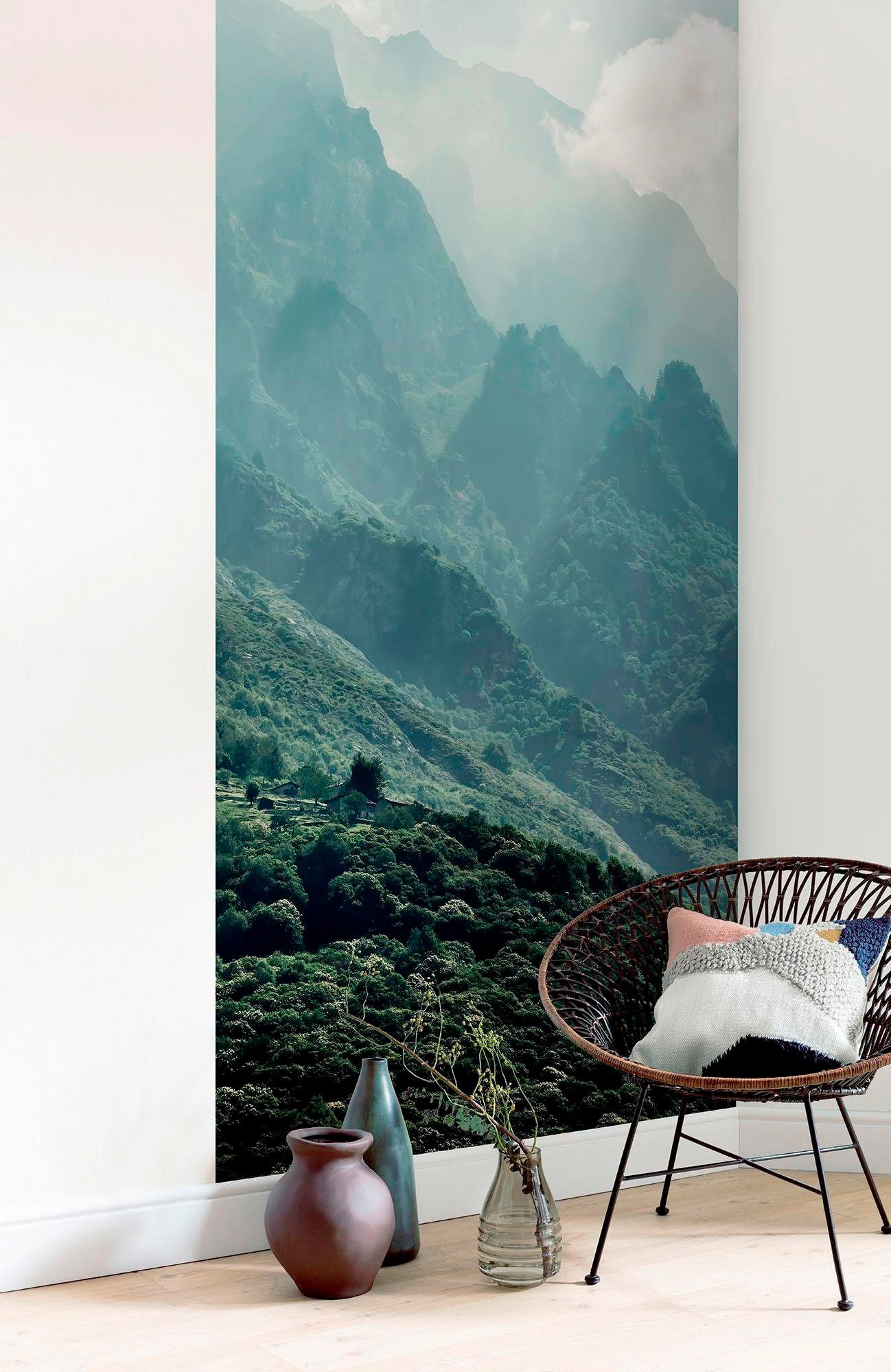 Komar Vliestapete »Digitaldruck Vlies -  The Summit Panel - Größe 100 x 250 cm« bedruckt glatt Wohnzimmer, Schlafzimmer