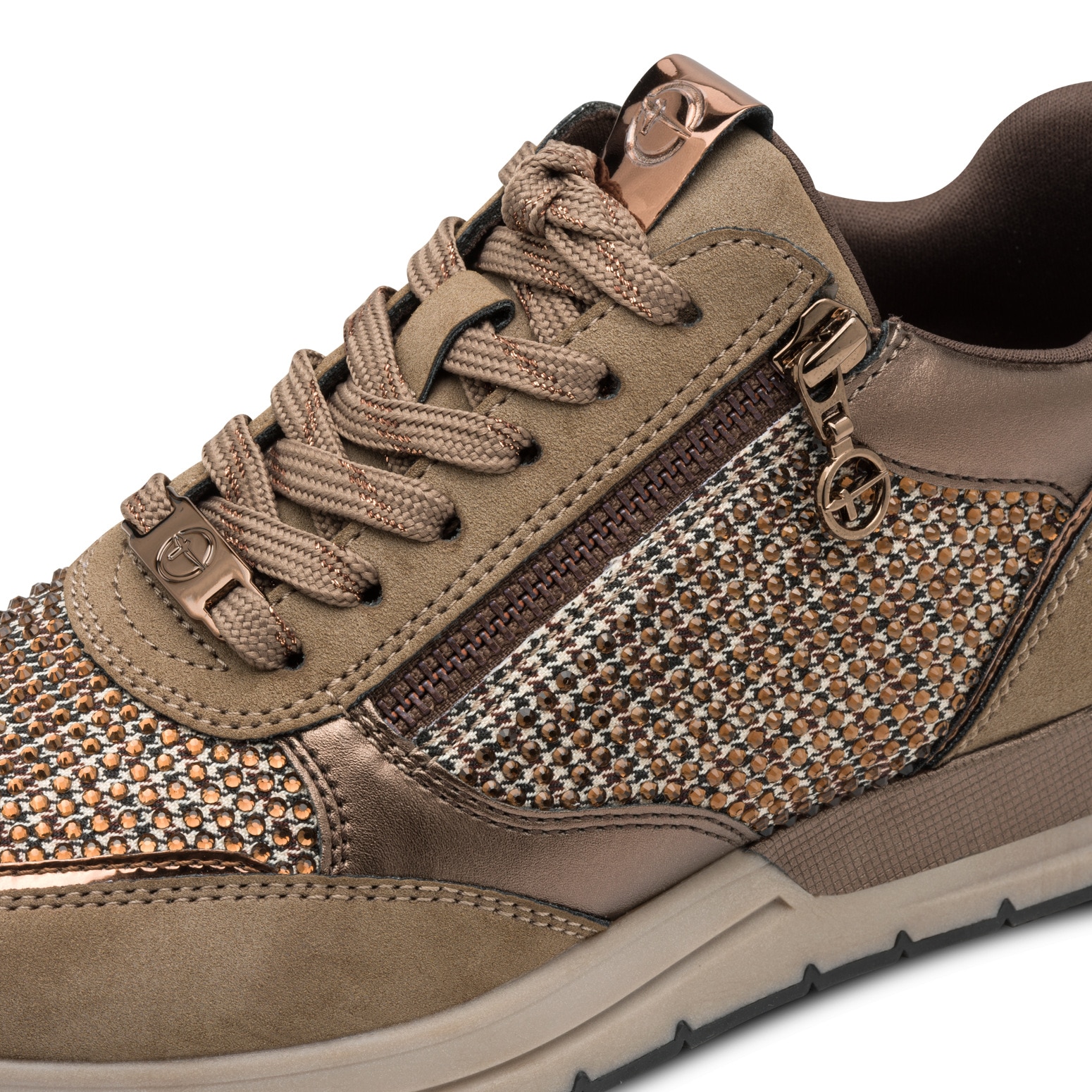 Tamaris Plateausneaker  , Freizeitschuh, Halbschuh, Schnürschuh in veganer Verarbeitung