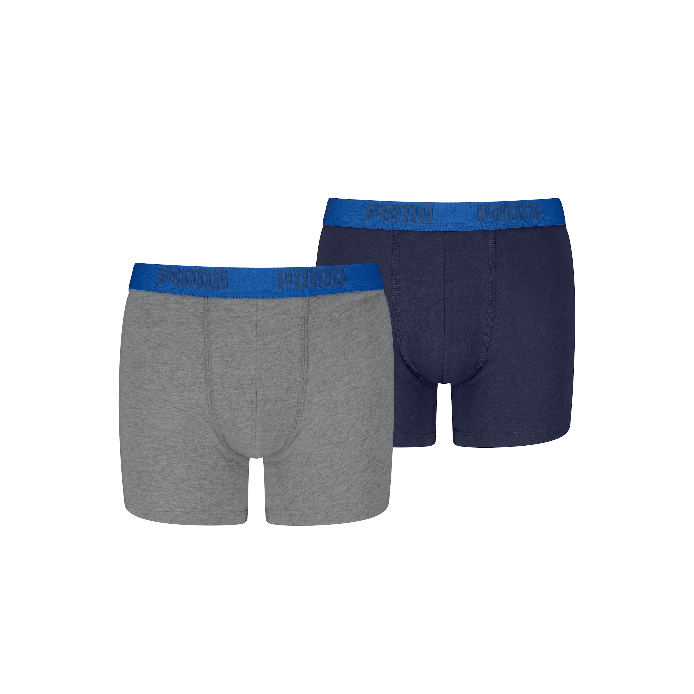 PUMA Boxershorts »PUMA BOYS EVERYDAY BASIC BOXERS« Komfortabler Logobund, ohne Eingriff