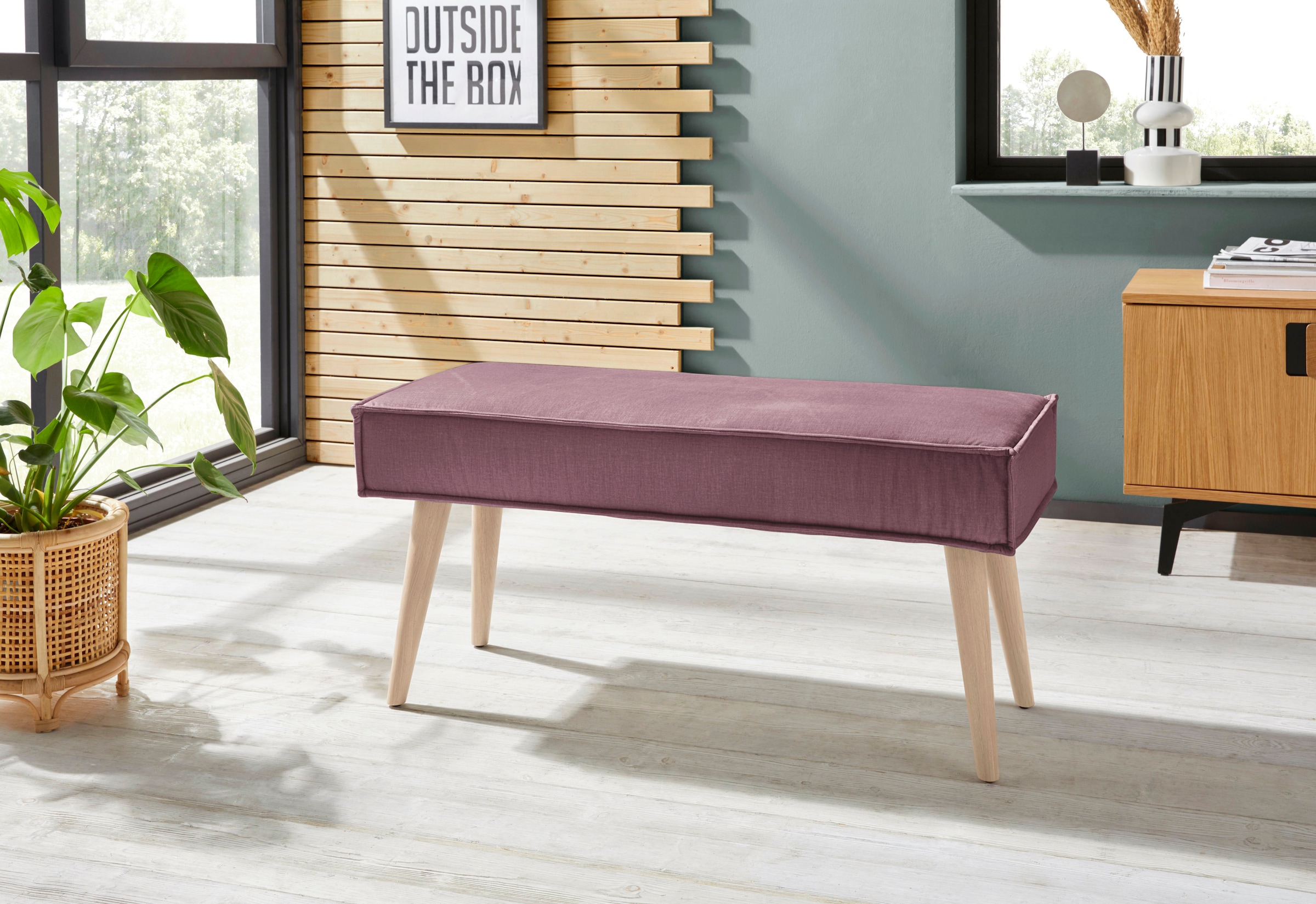 exxpo - sofa fashion Eckbank "Lungo", Frei im Raum stellbar günstig online kaufen