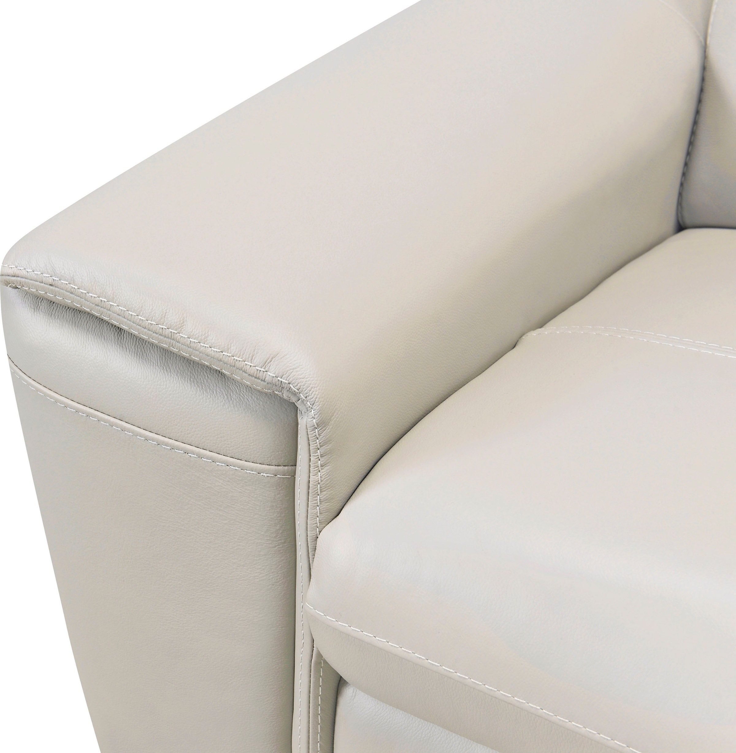 Places of Style Ecksofa »Theron, L-Form, 263 cm,«, elektrische Relaxfunktion, USB-Anschluss, manuelle Kopfteilverstellung