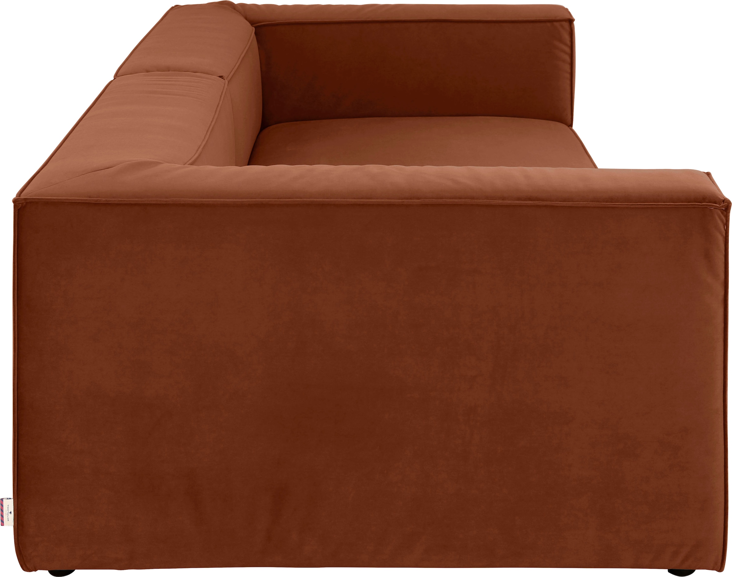 TOM TAILOR HOME Big-Sofa »BIG 2 CUBE«, 129 wahlweise in Sitztiefenverstellung, auf Rechnung cm mit kaufen Breiten, Tiefe