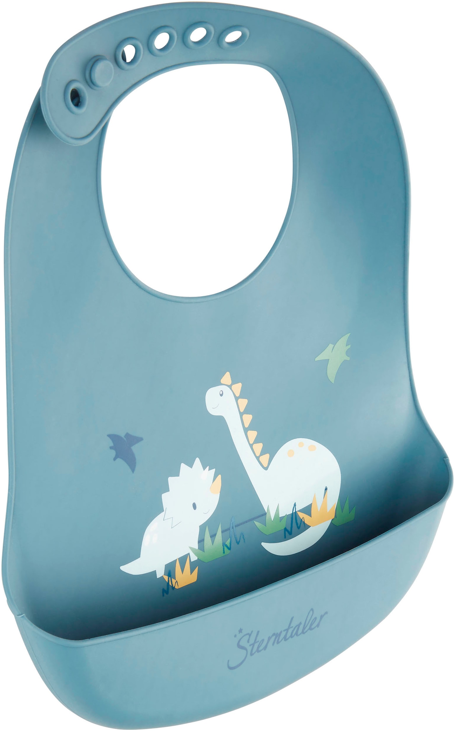 Sterntaler® Lätzchen »Silikonlätzchen Dino Rexi«