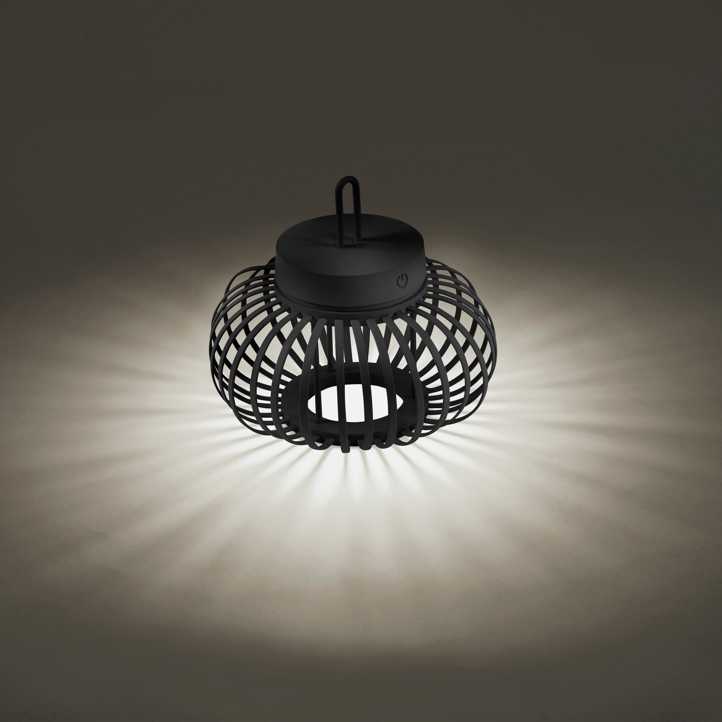JUST LIGHT Pendelleuchte »AKUBA«, 1 flammig, Leuchtmittel LED-Modul | LED fest integriert, Akkuleuchte