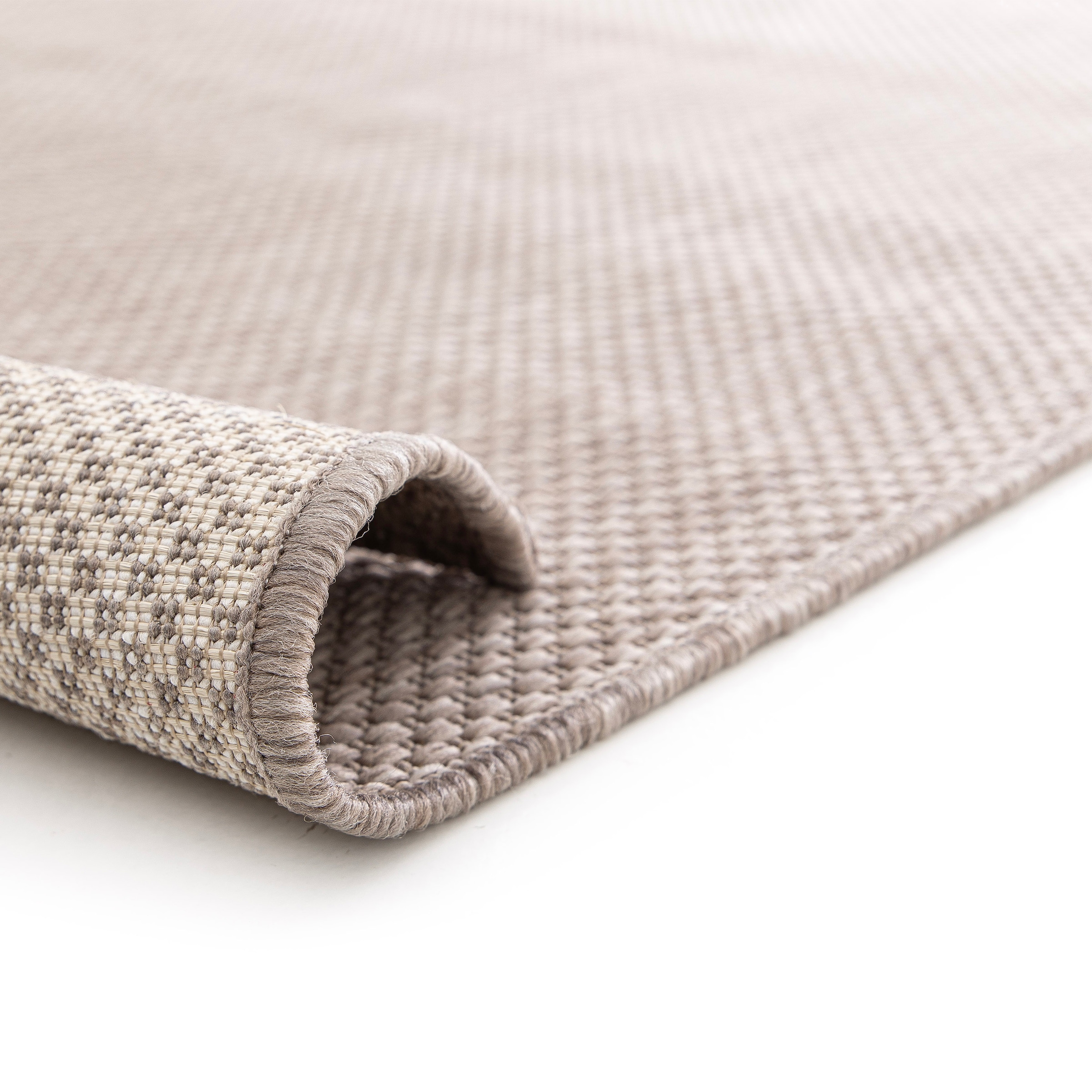 my home Teppich »Florida, Made in Belgium«, rechteckig, 7 mm Höhe, Outdoor, Sisal-Optik, für Balkon & Terrasse, Wetterfest & UV-beständig