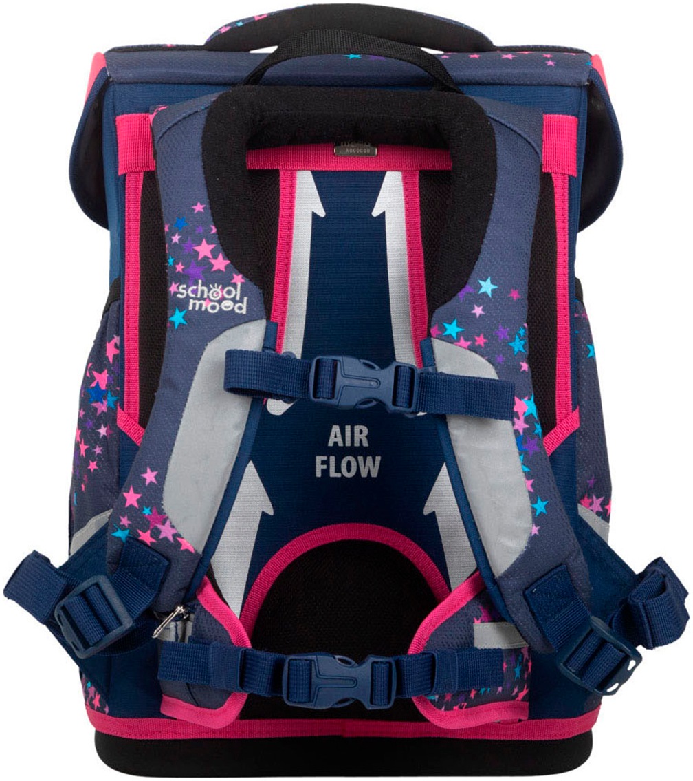 SCHOOL-MOOD® Schulranzen »Champion Pro«, retroreflektierende Flächen