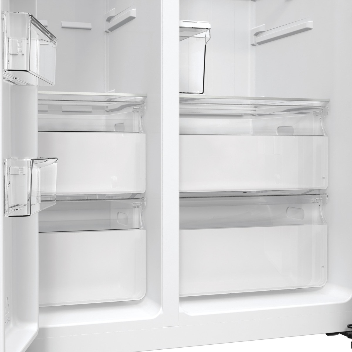 Hisense Side-by-Side »RS5P535NTFE«, Wasser-/Eisspender